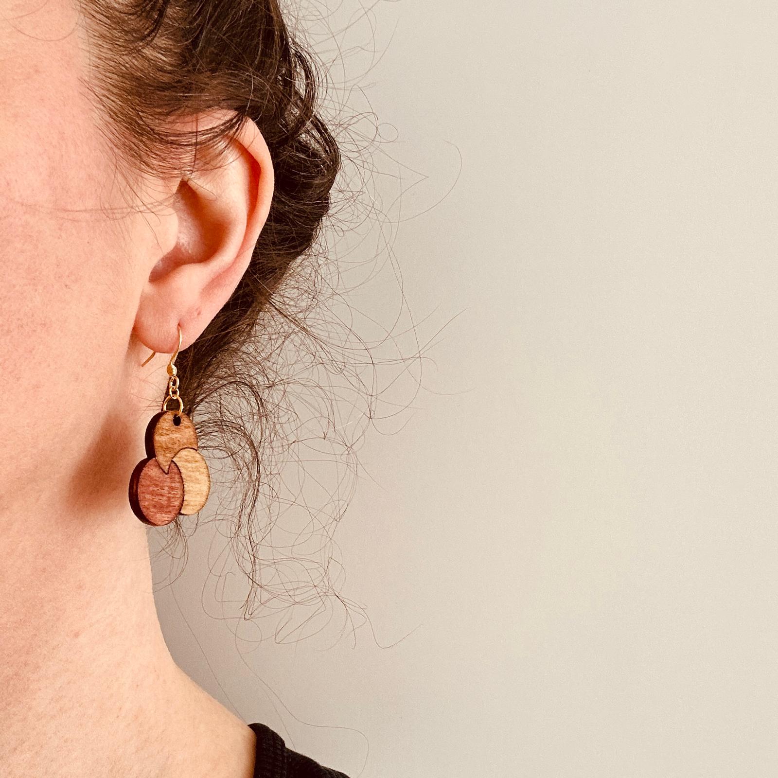 Ohrring "Triple-Kreis"