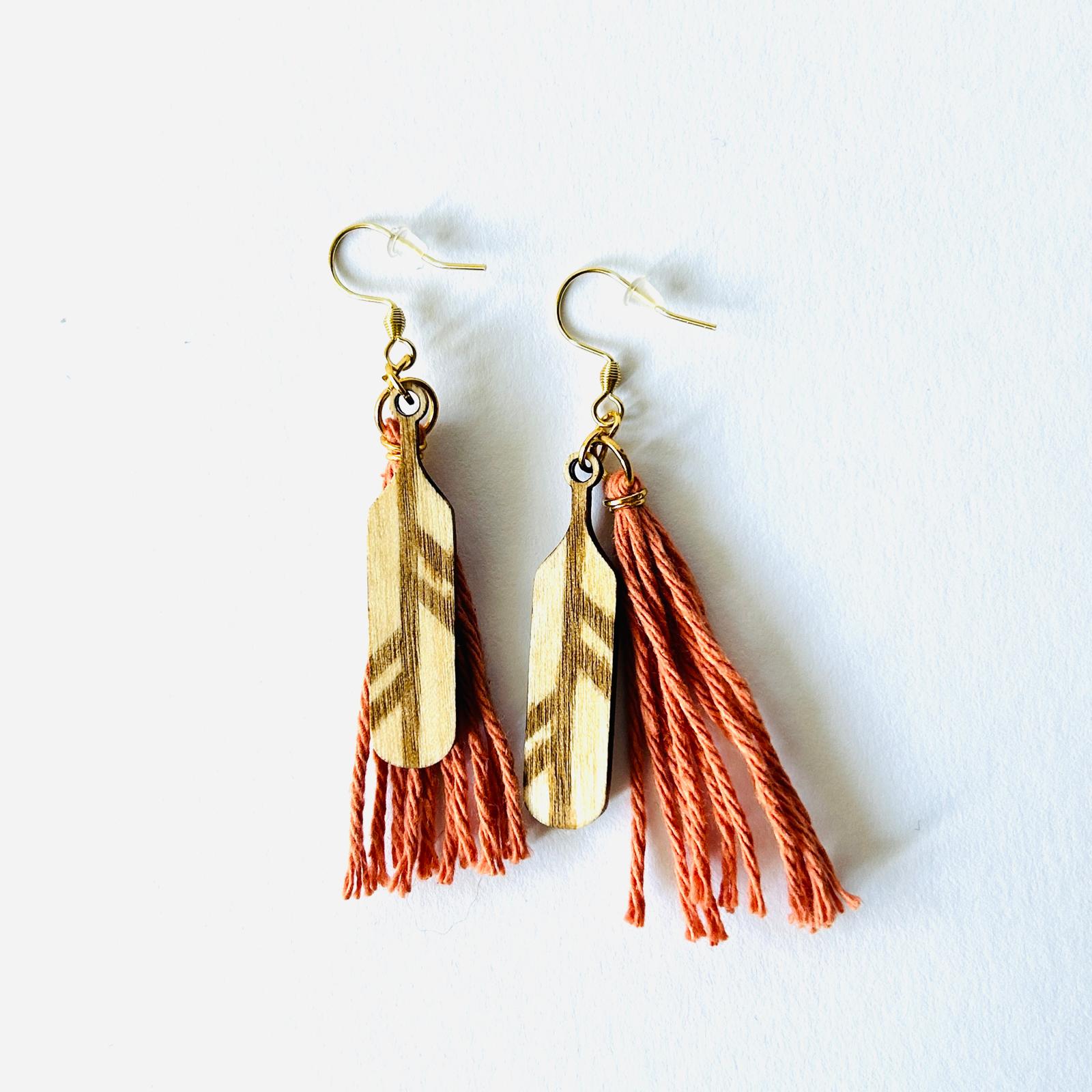 Ohrring „Boho-no-feather“