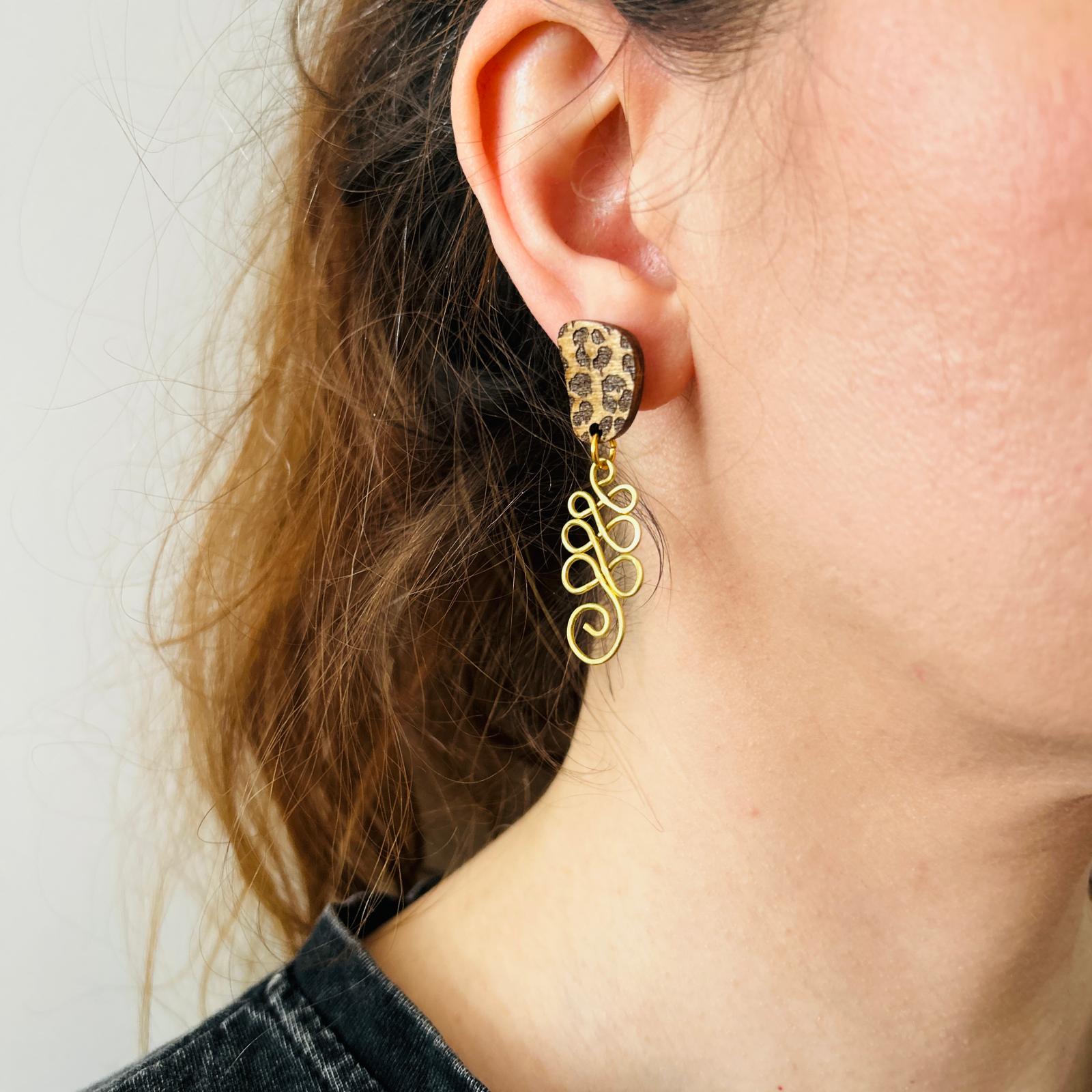 Ohrstecker „Leo“