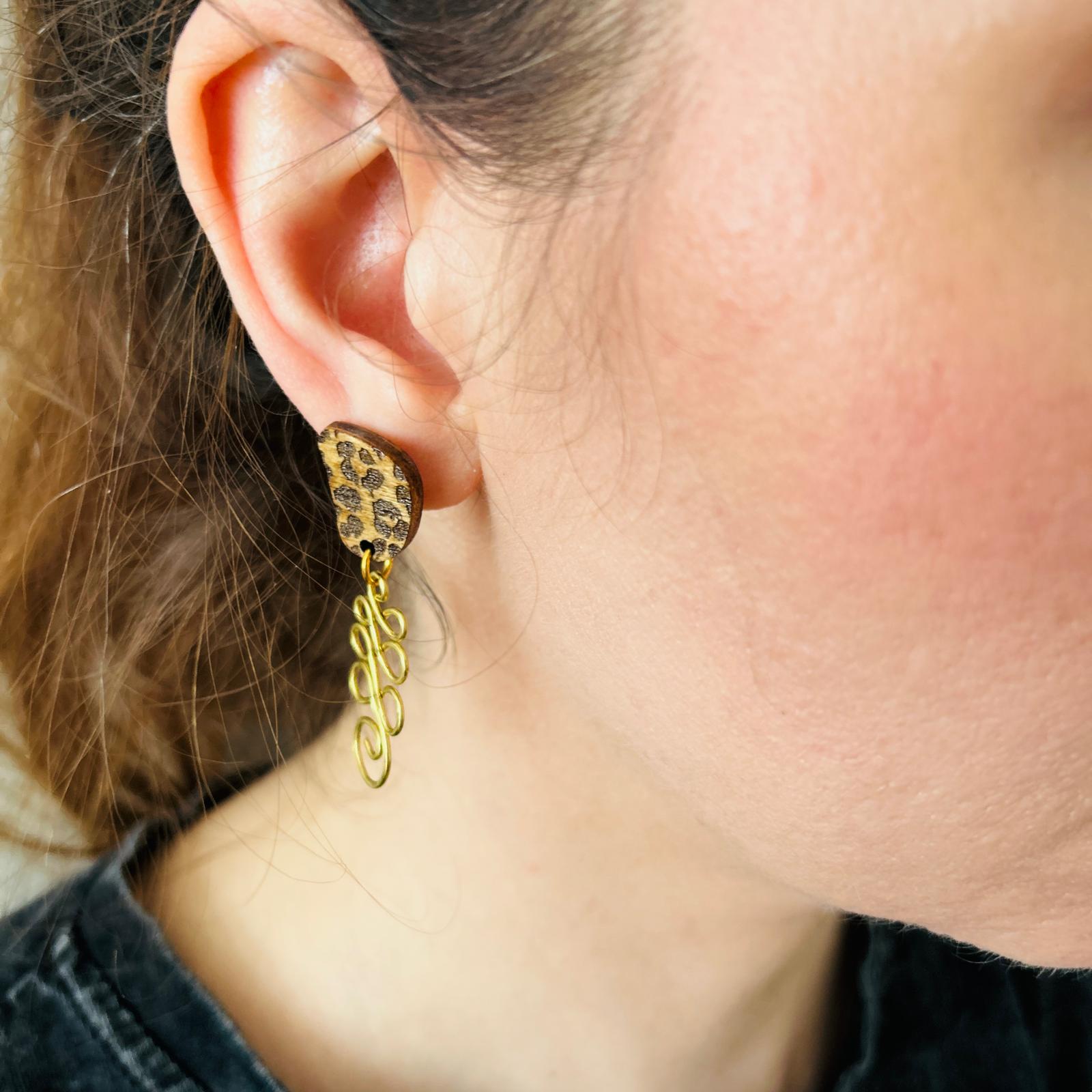 Ohrstecker „Leo“