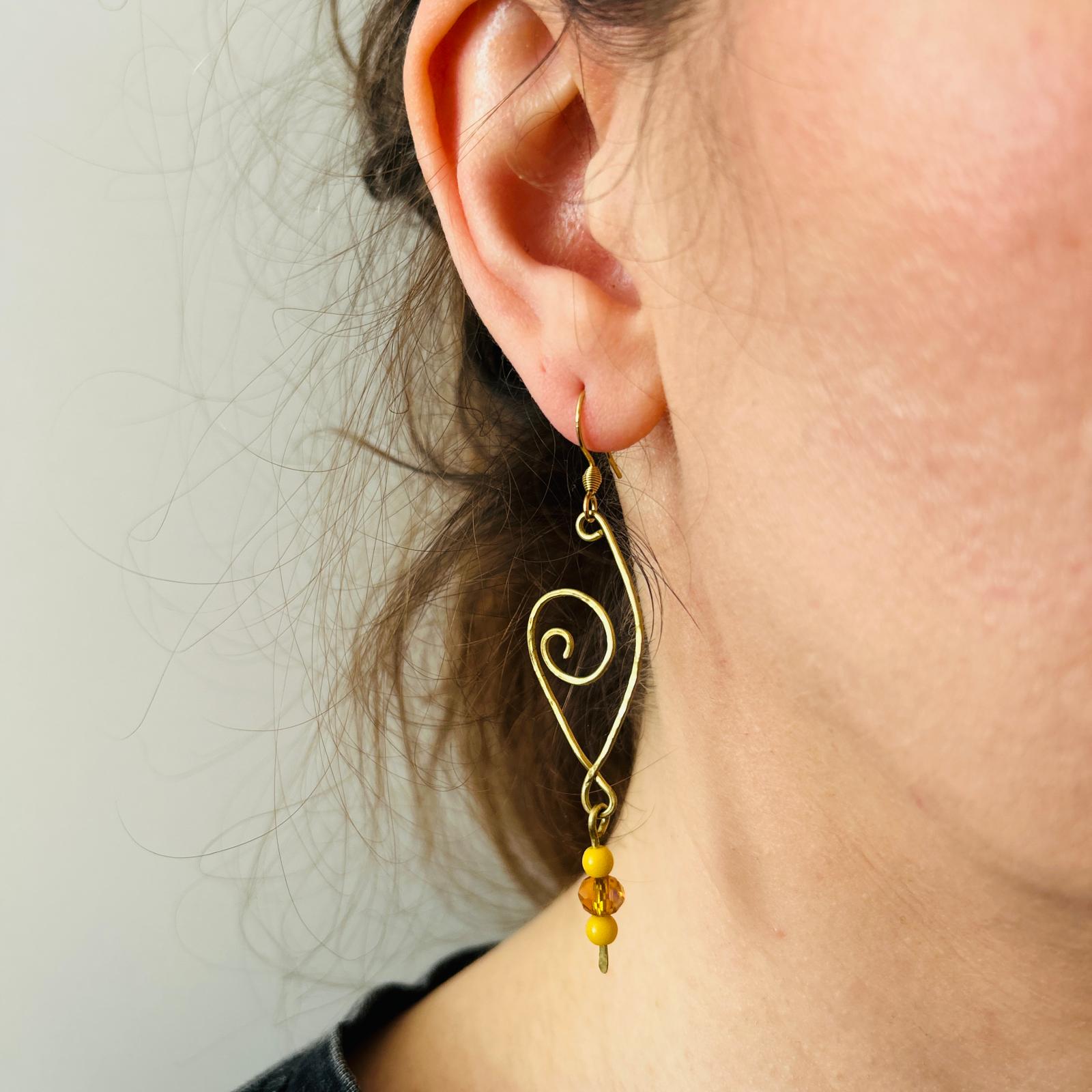 Ohrring "Schwung"