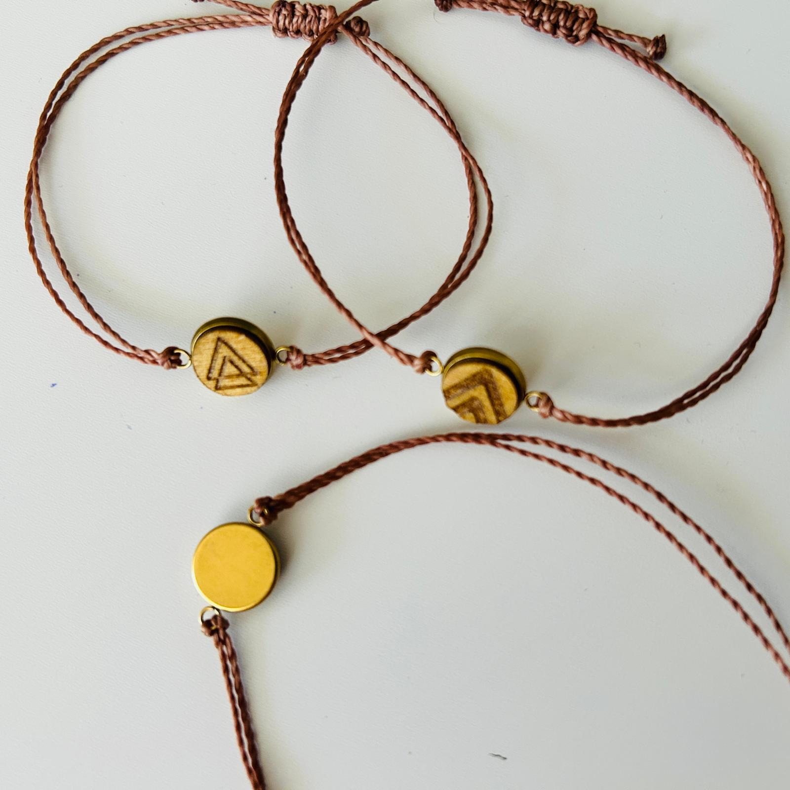 Armband "Boho-Holzstück"