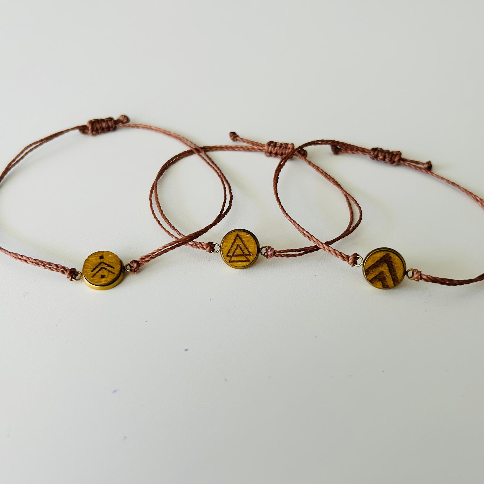 Armband "Boho-Holzstück"