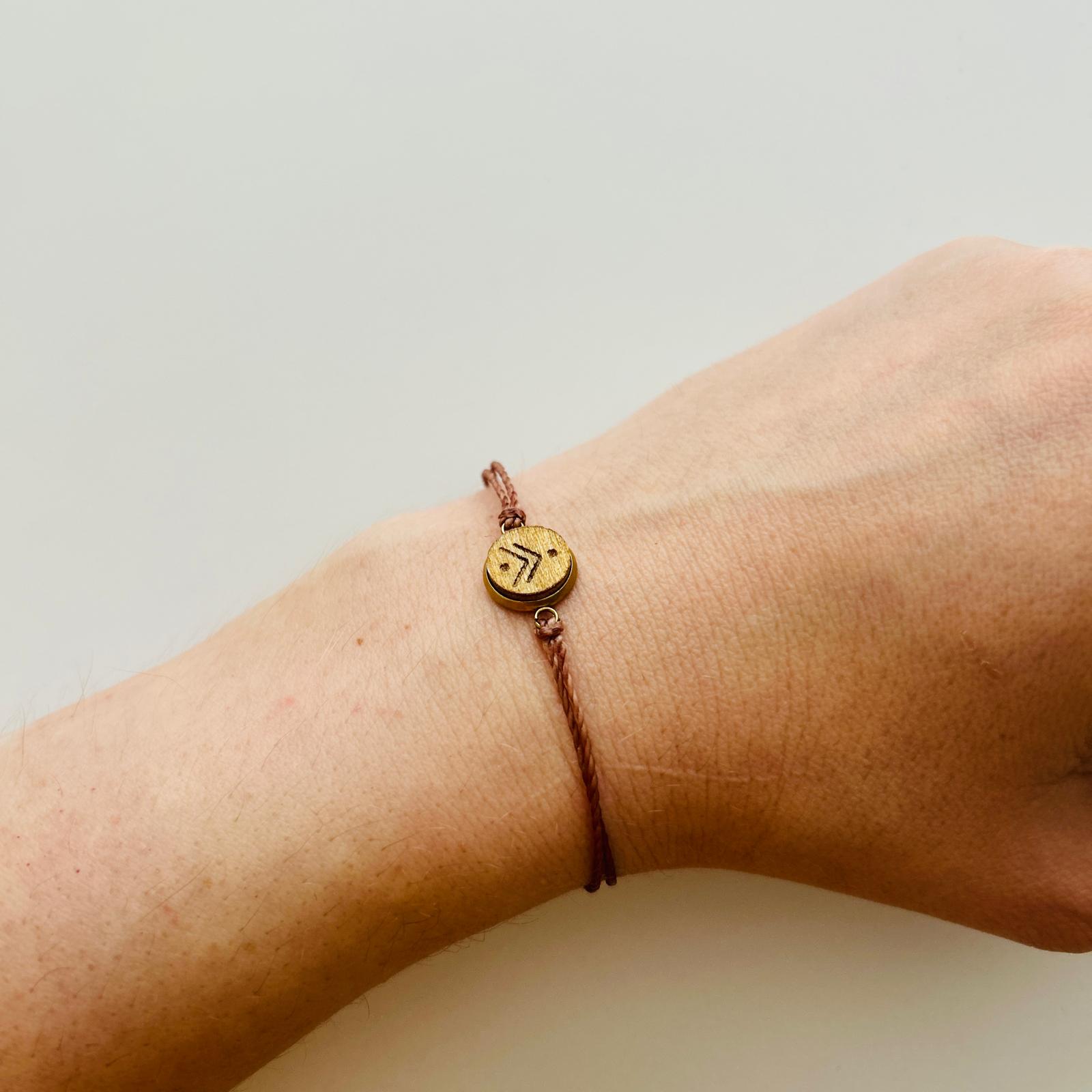 Armband "Boho-Holzstück"