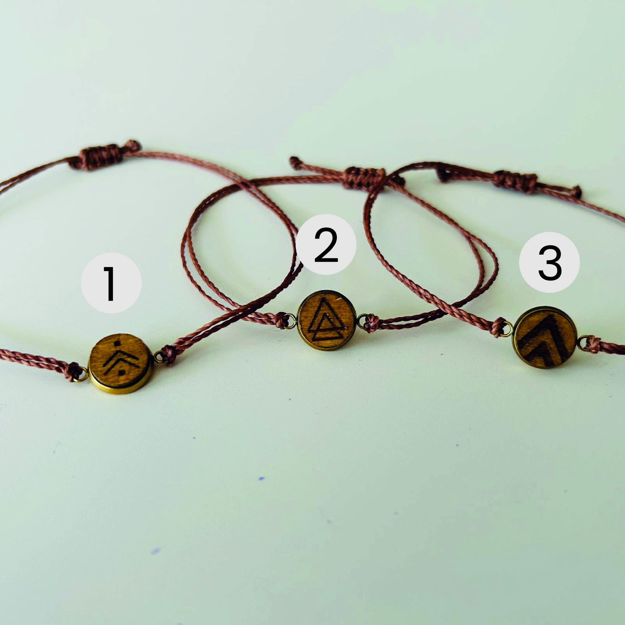 Armband "Boho-Holzstück"