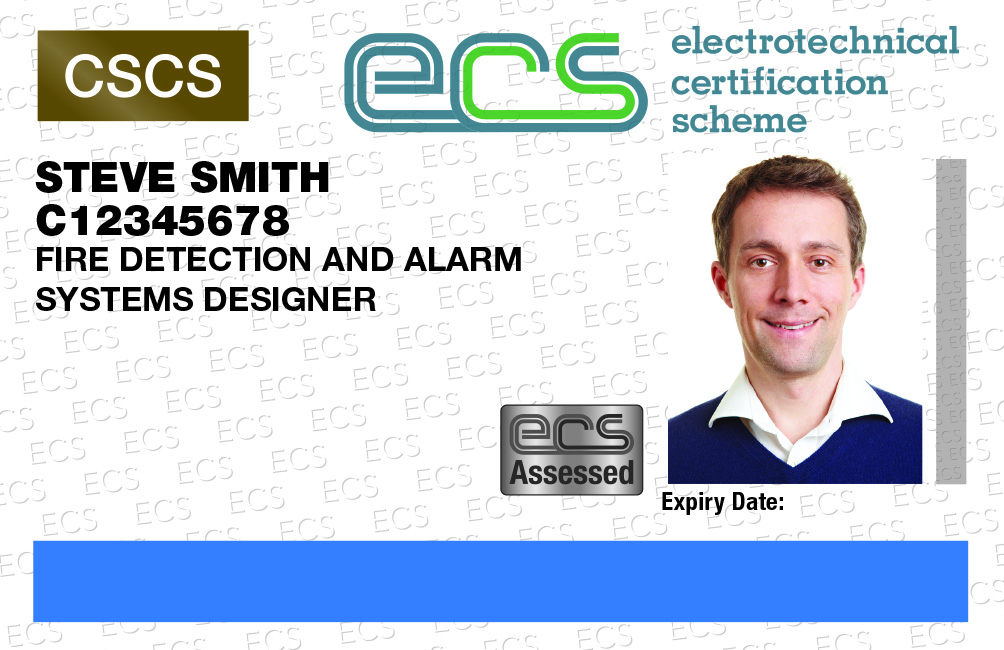 ECS Fire Detection & Alarms Systems Designer Card