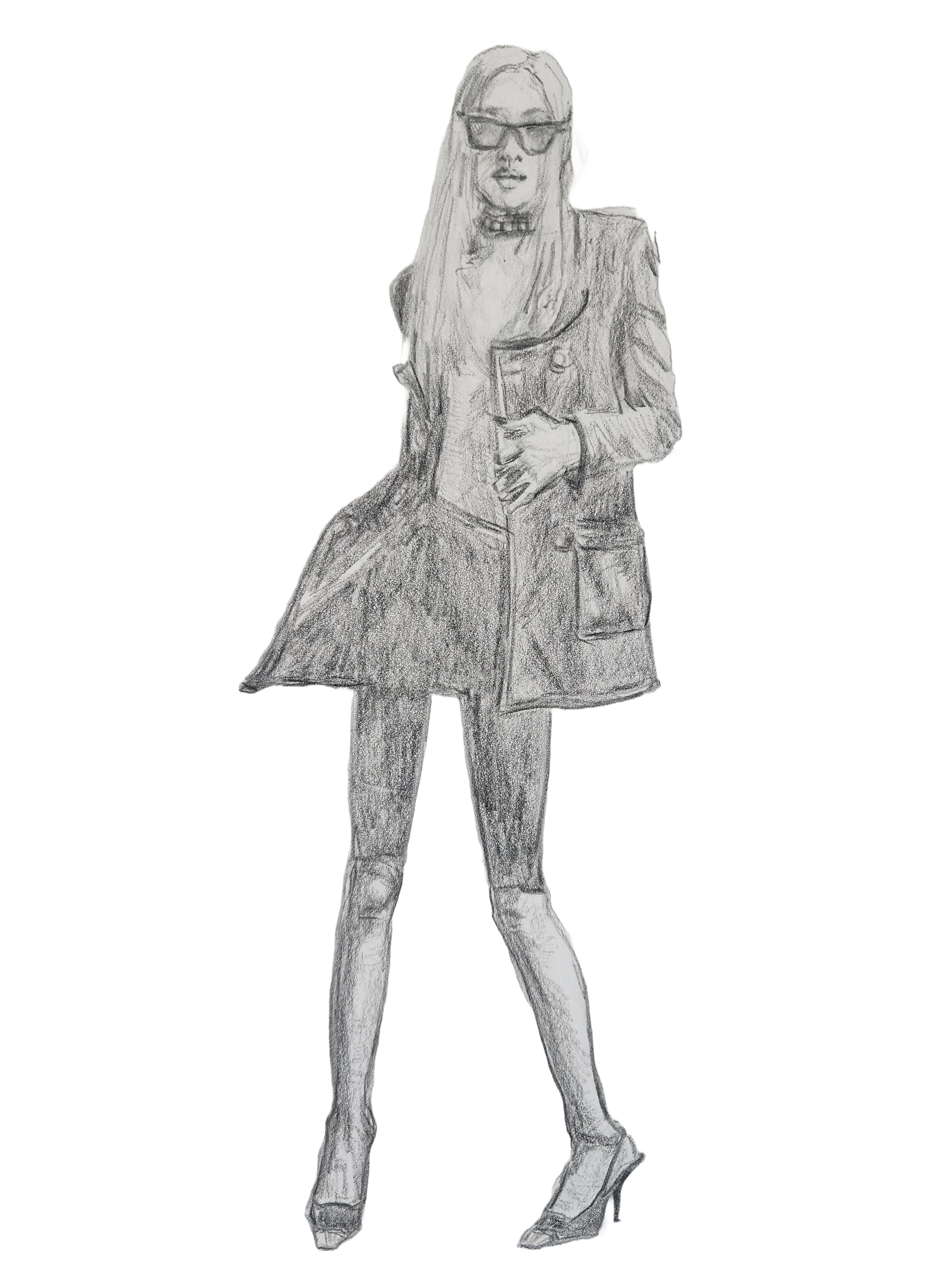 Elegant Pencil Sketch