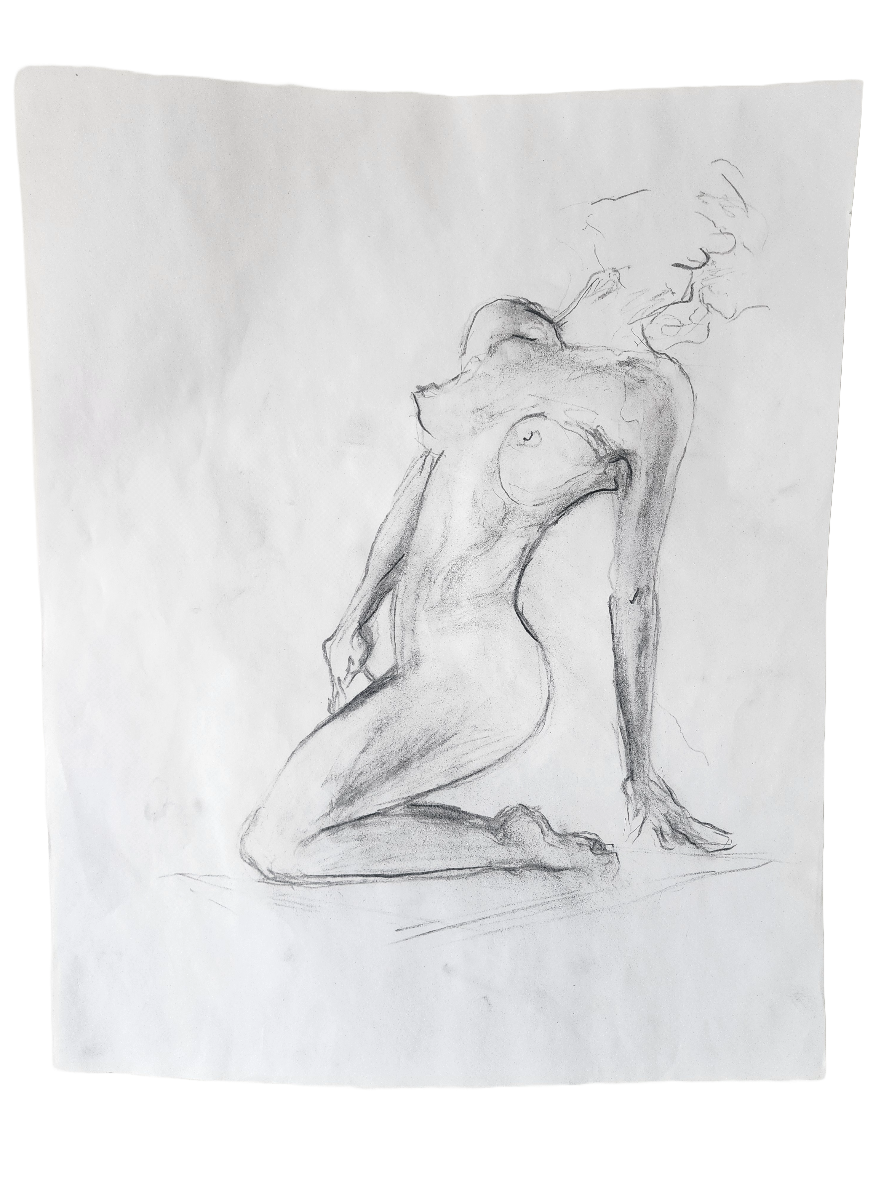 Women Nude Figure Sketch