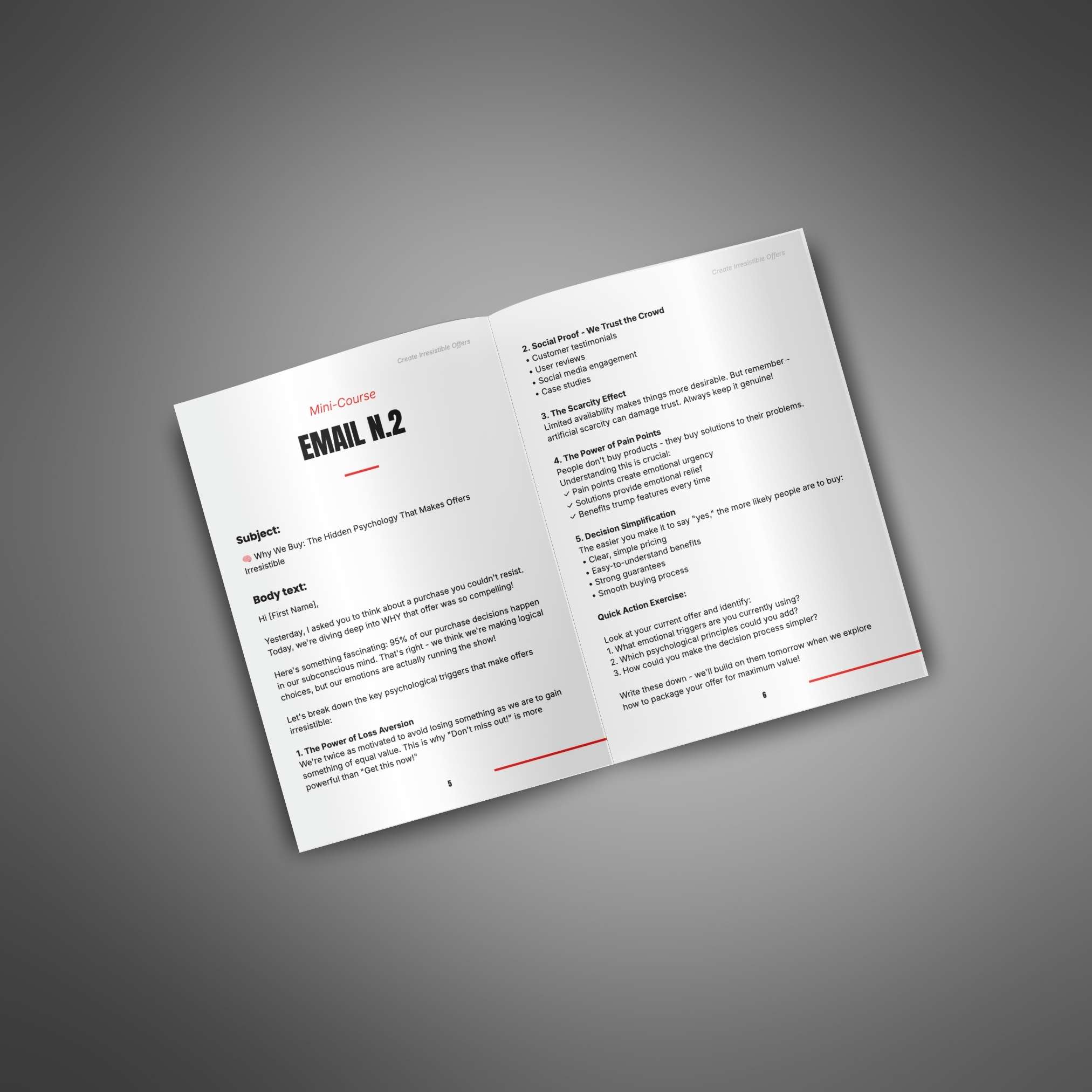 Δημιουργία Ακαταμάχητων Προσφορών