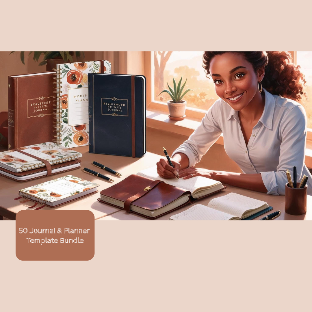 50 Journal & Planner Bundle