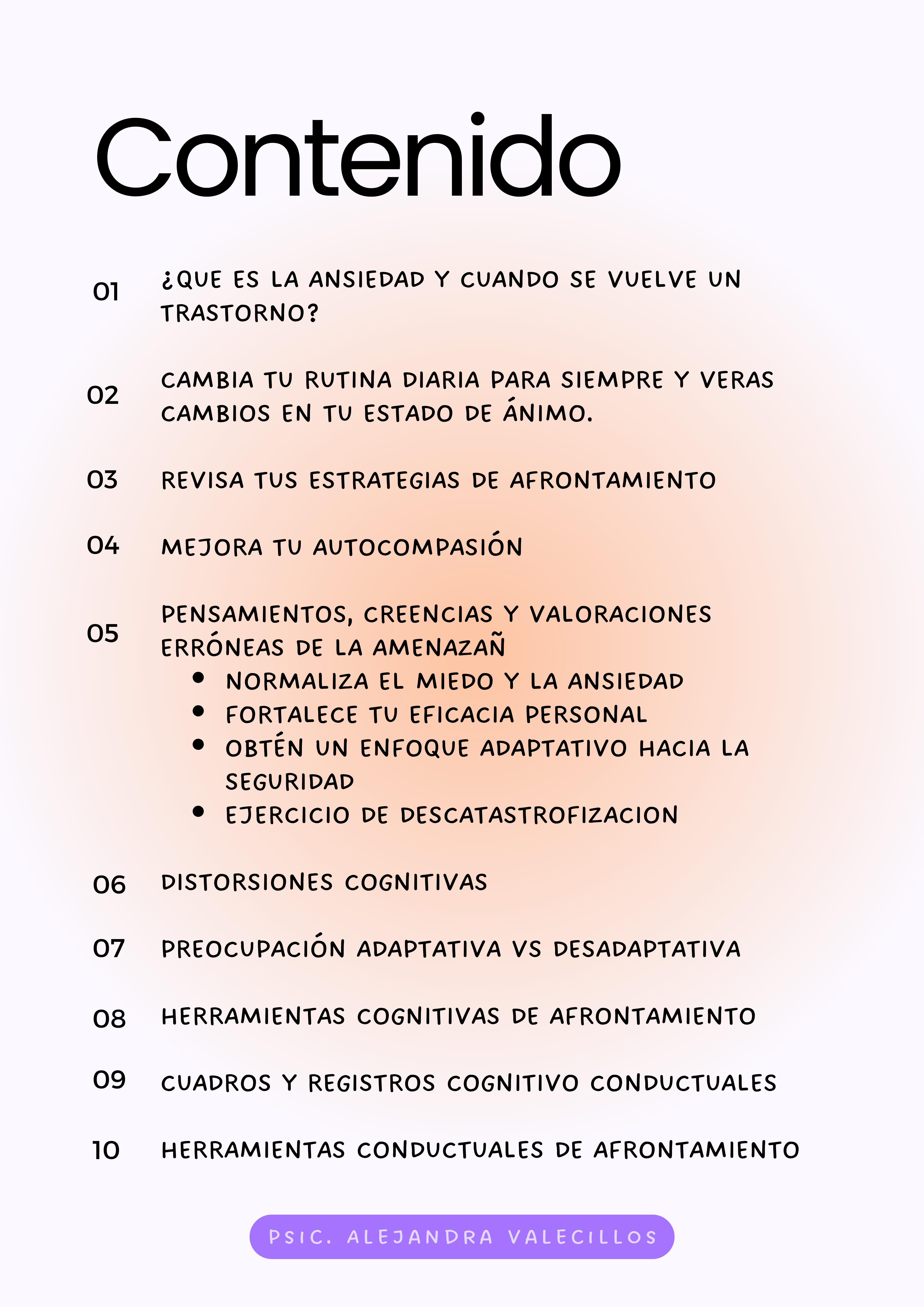Cuadernillo de Ejercicios