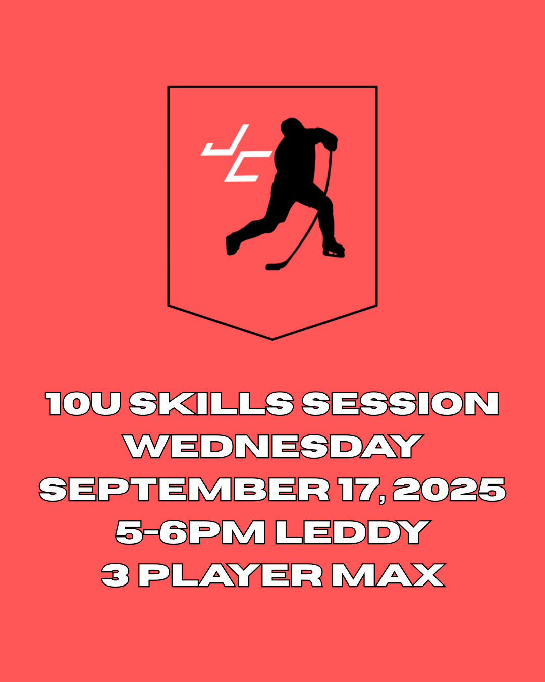 small group session Wednesday September 17th 10u 5-6PM