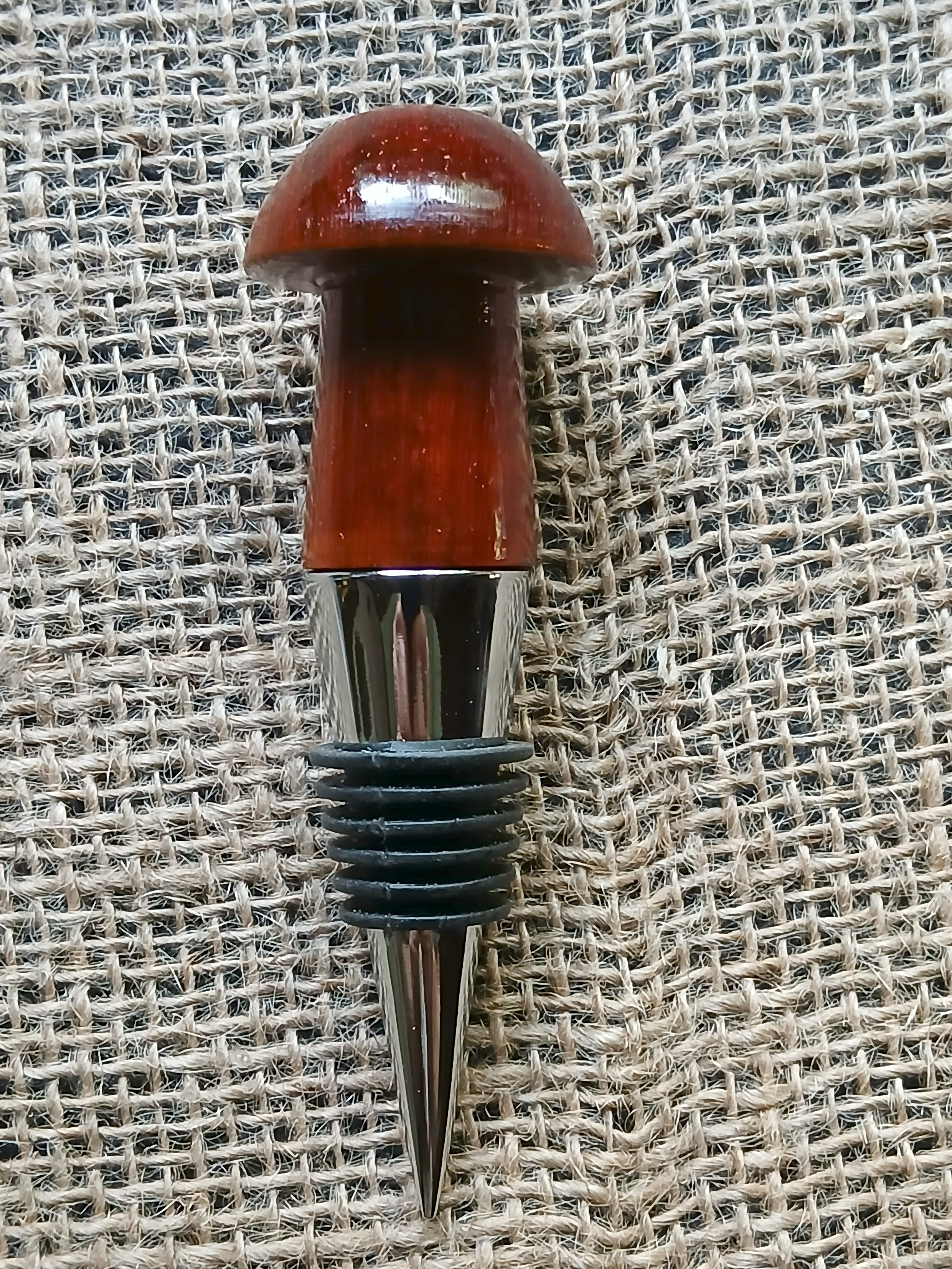 Wooden Wine Bottle Stopper