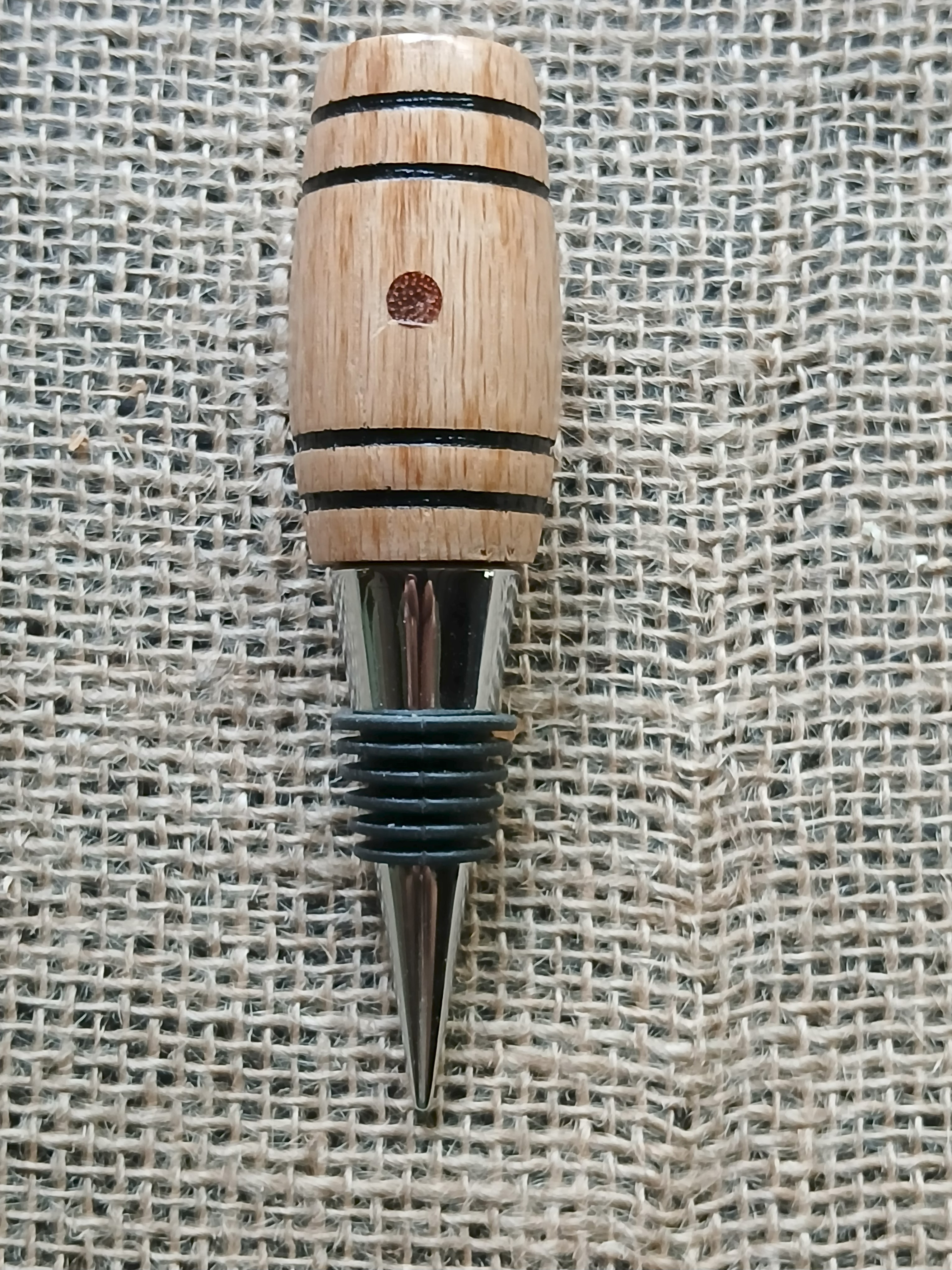 Handcrafted Wooden Wine Bottle Stopper