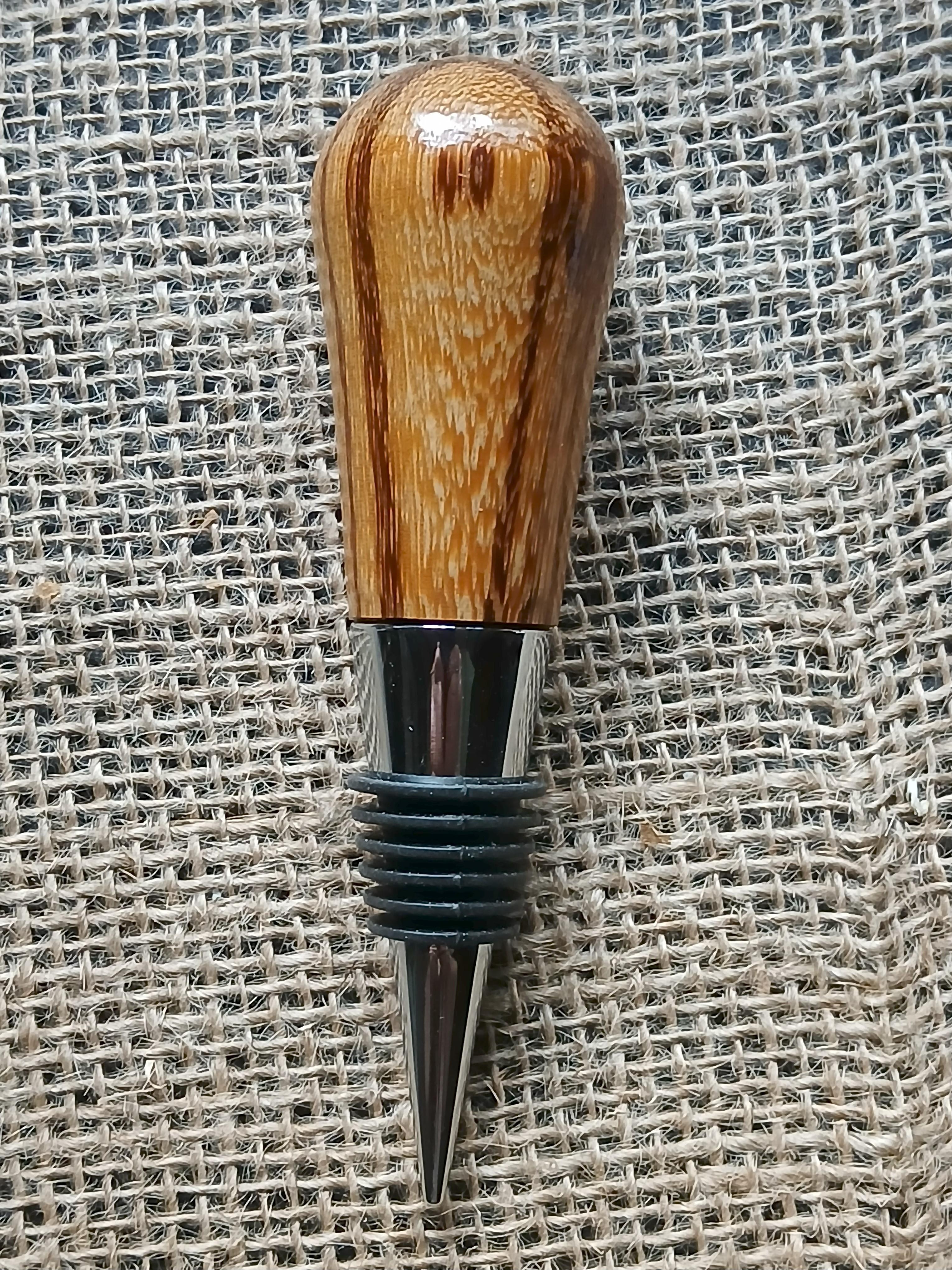 Handcrafted Wooden Wine Bottle Stopper
