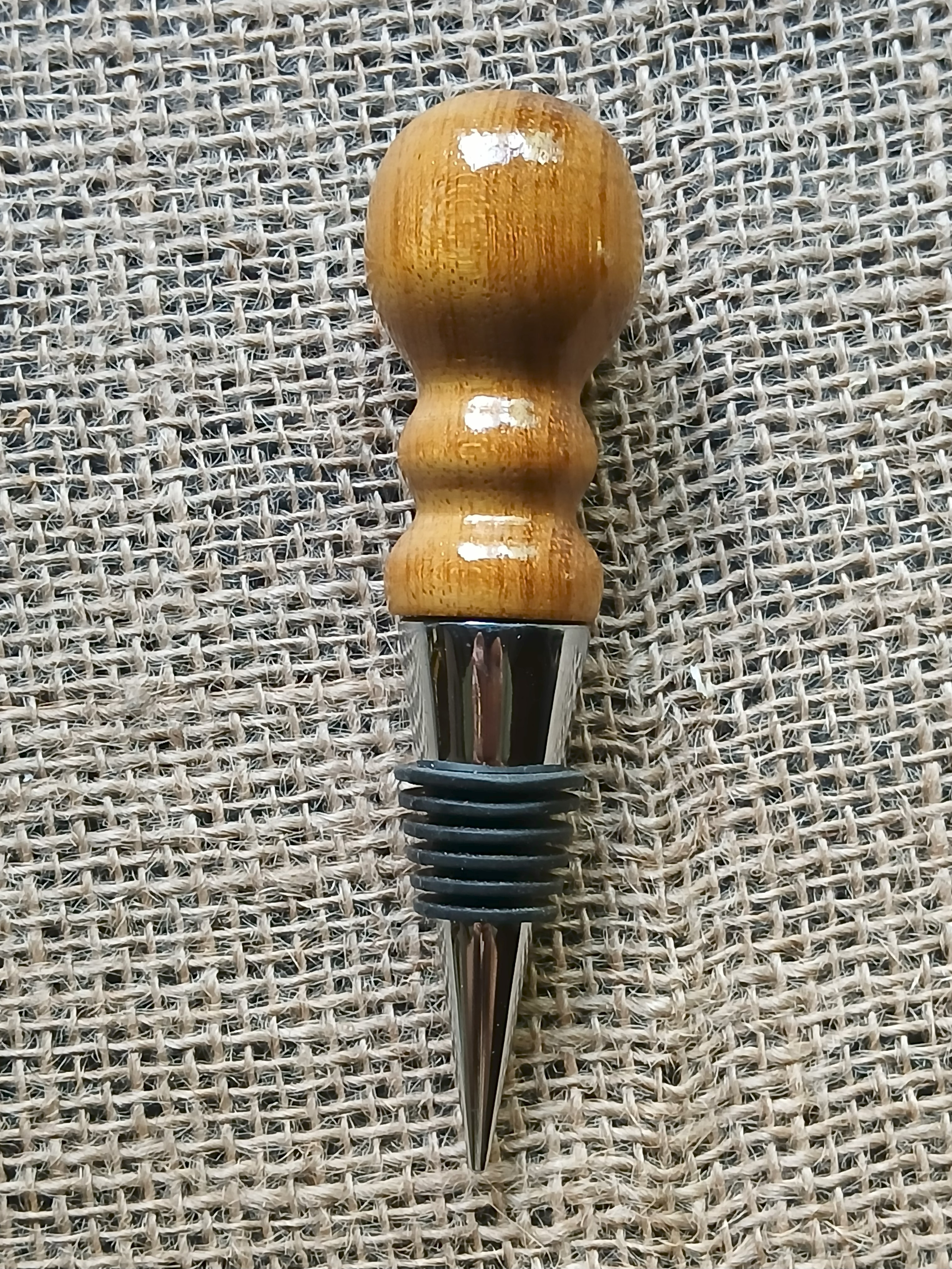 Wooden Handle Wine Bottle Stopper