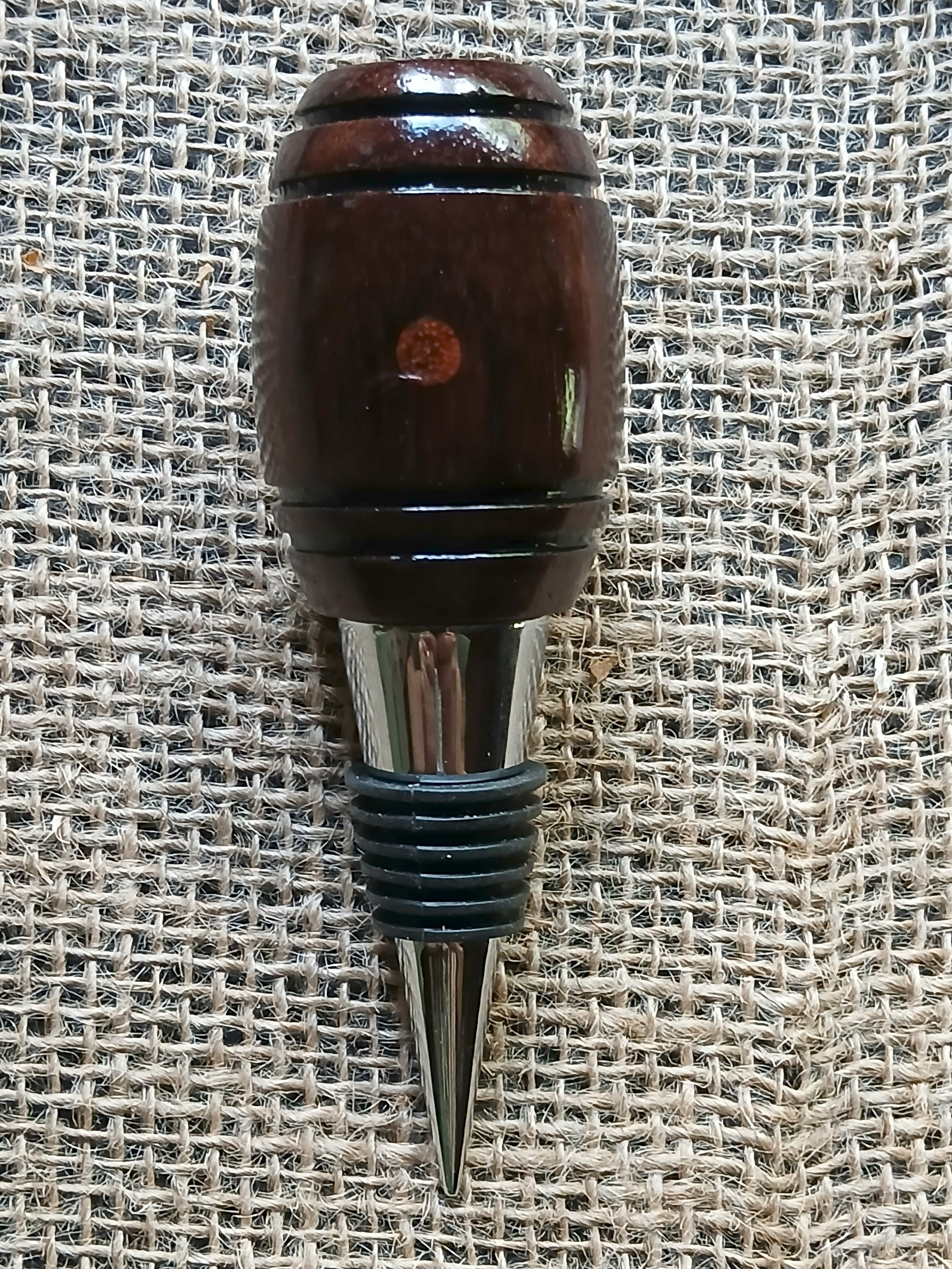 Handcrafted Wooden Wine Bottle Stopper