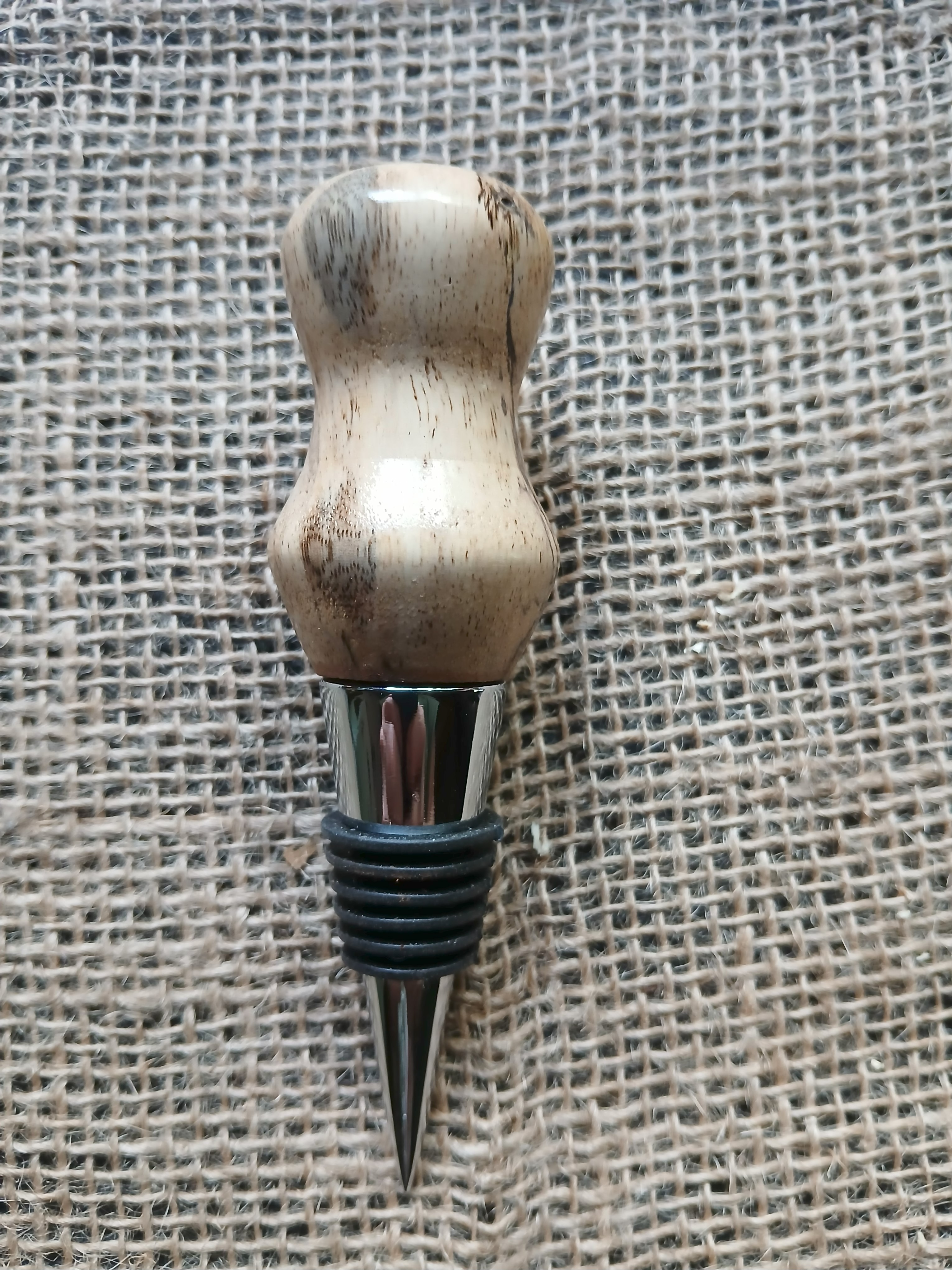 Handcrafted Wooden Wine Bottle Stopper