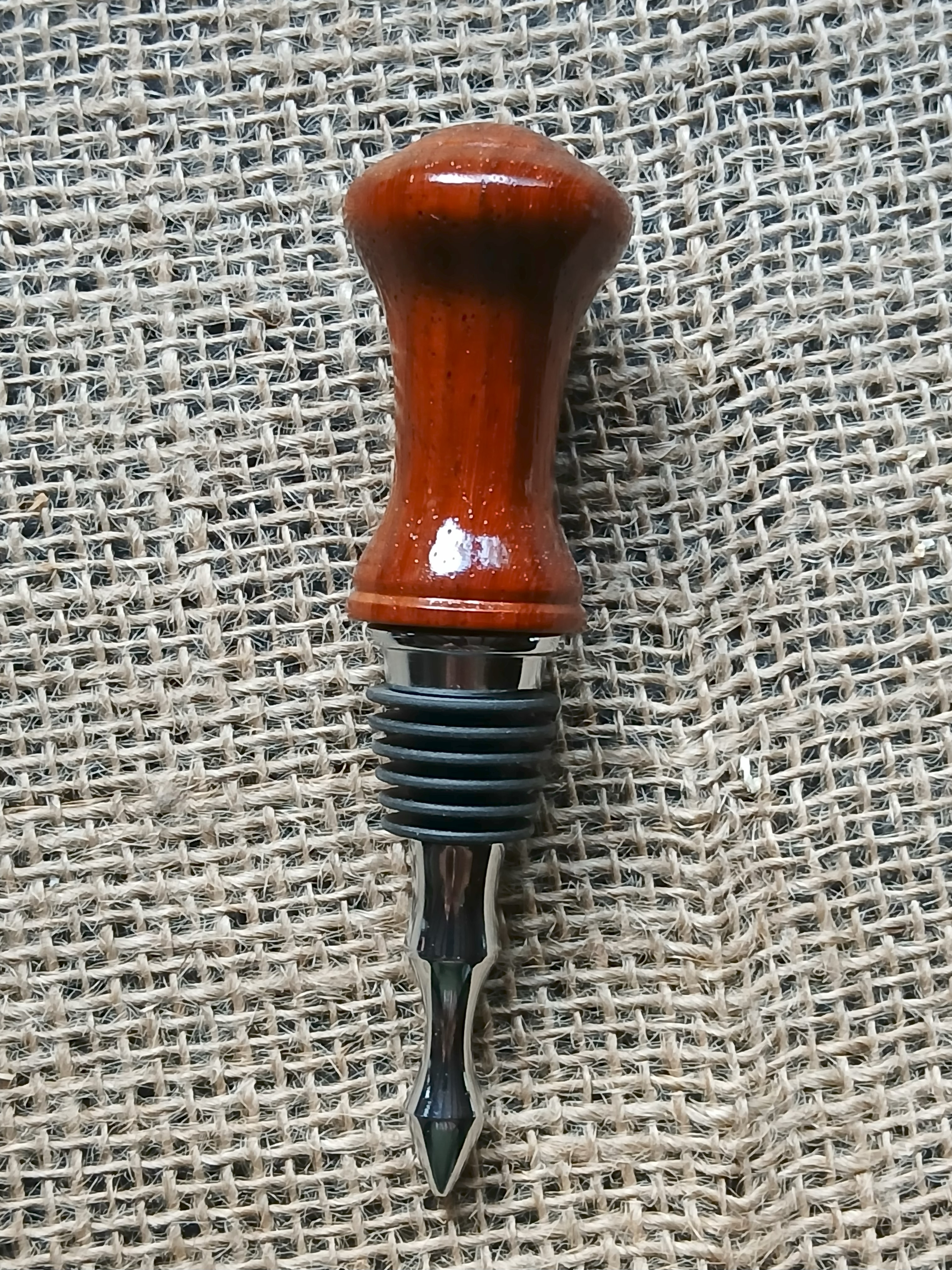 Wooden Wine Bottle Stopper