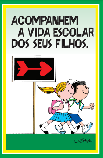 Guia dos pais Cartaz Escolar