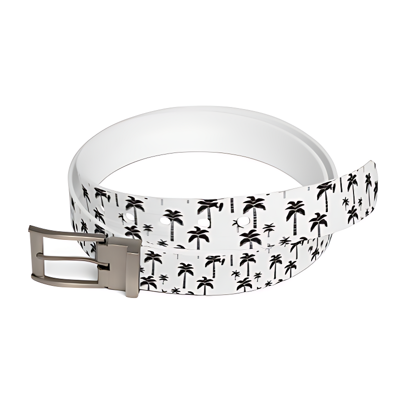 Black & White Palm Belt