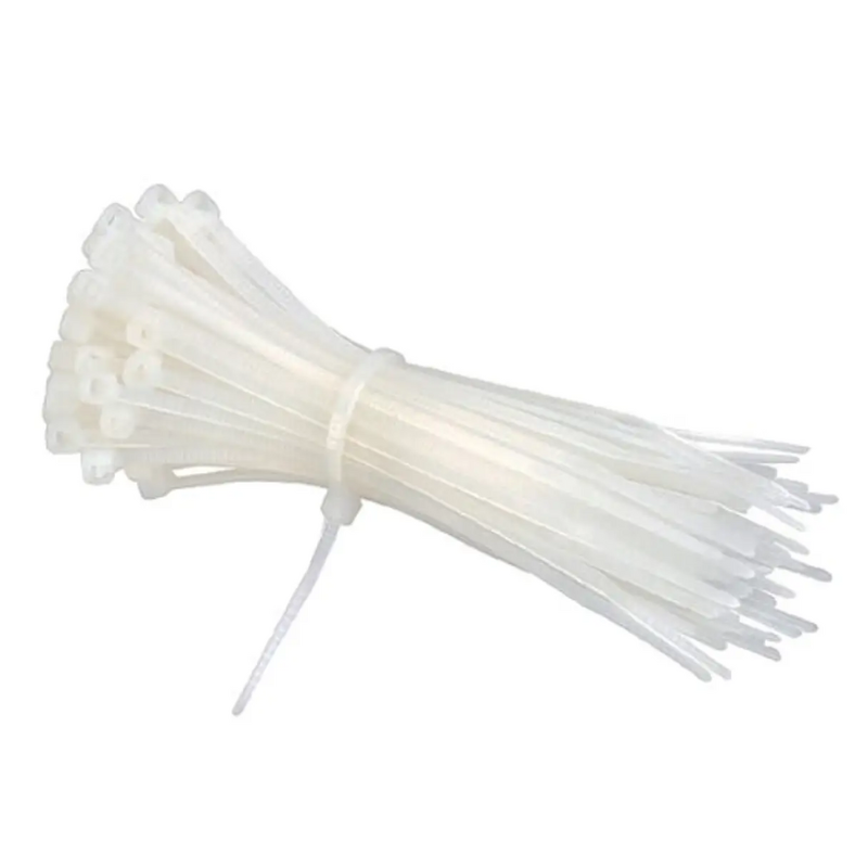 Amarra Cable 4.8x370mm 100 Unidades Blanco 