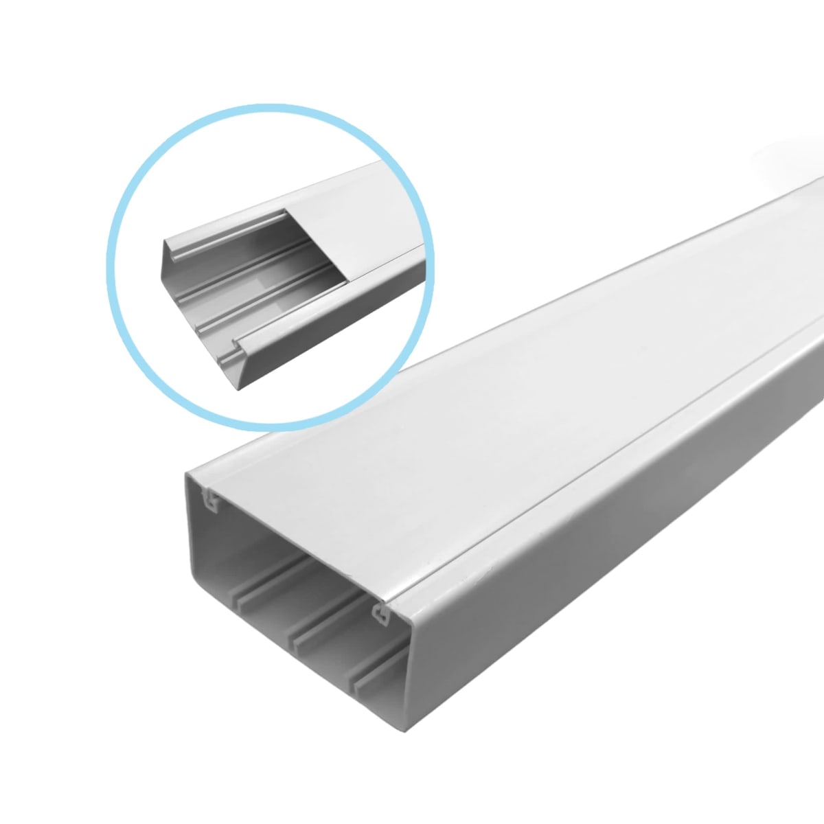 CANALETA PVC 100X50MM TIRA DE 2 METROS STANFORD