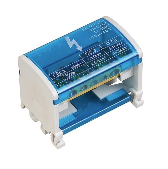 BARRA REPARTIDORA BIPOLAR 7 POLOS 125A