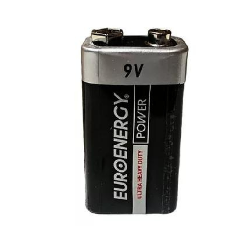 Bateria 9v Ultra Heavy Duty Euroenergy