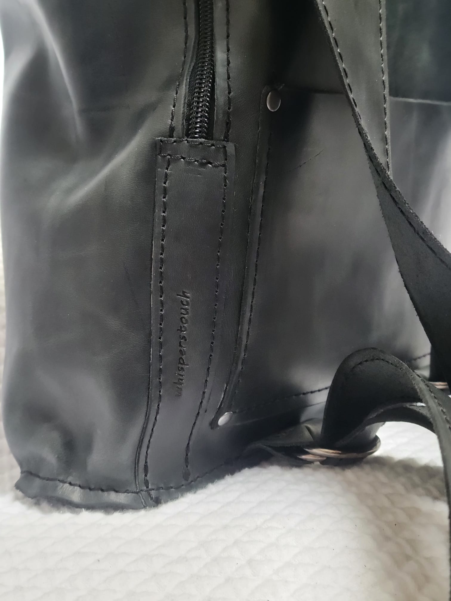 Sleek Leather Backpacks