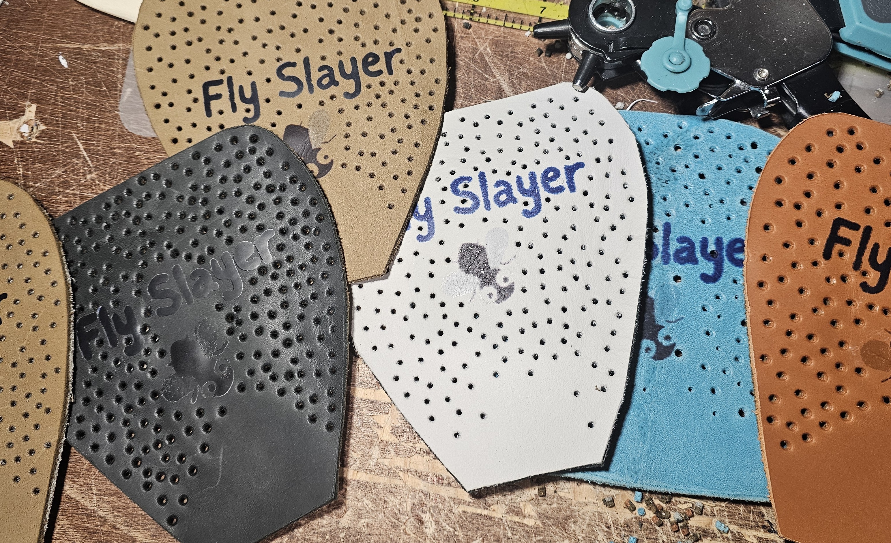 Handmade Leather Fly Slayer Collection