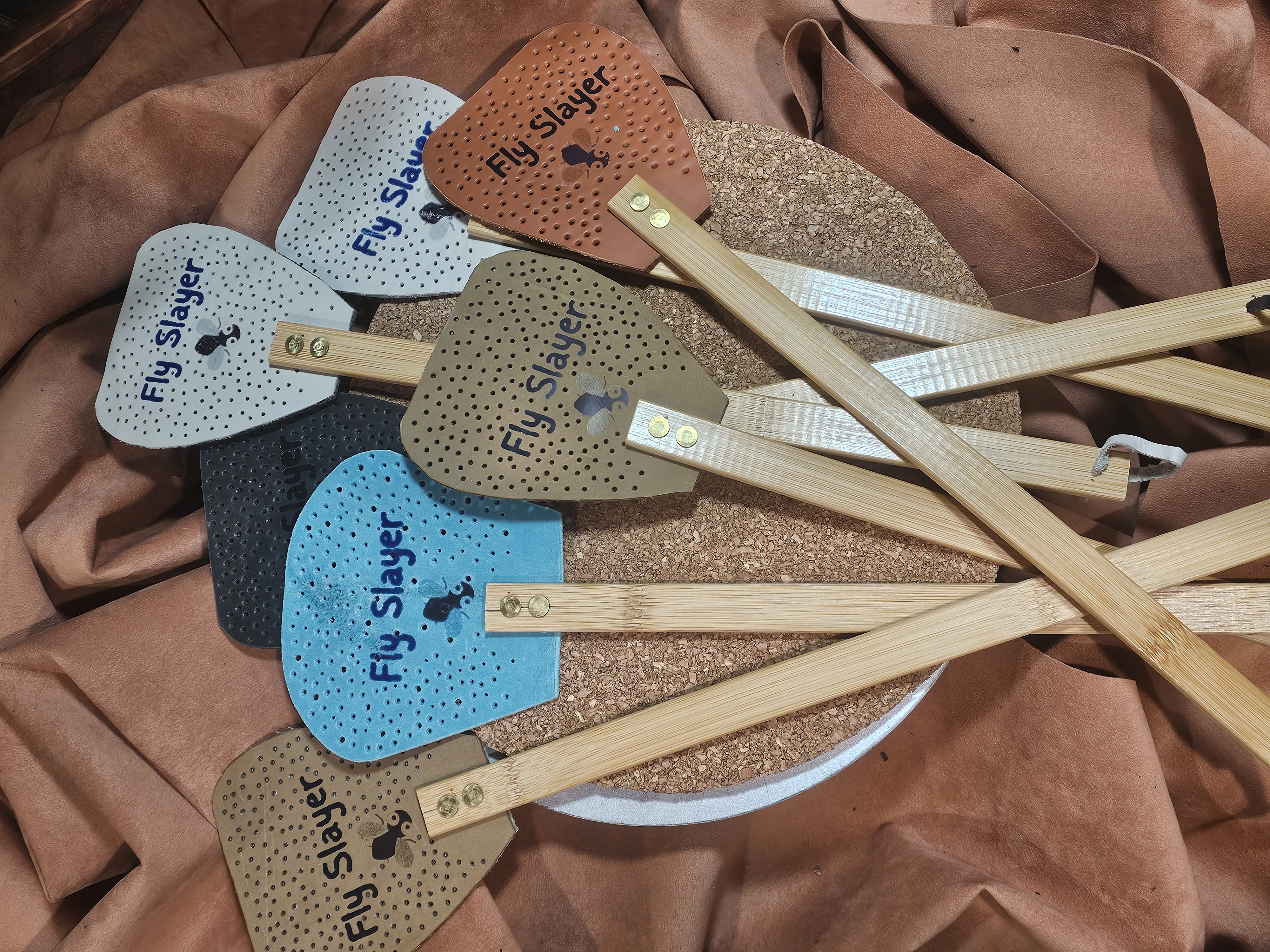 Handmade Leather Fly Slayer Collection