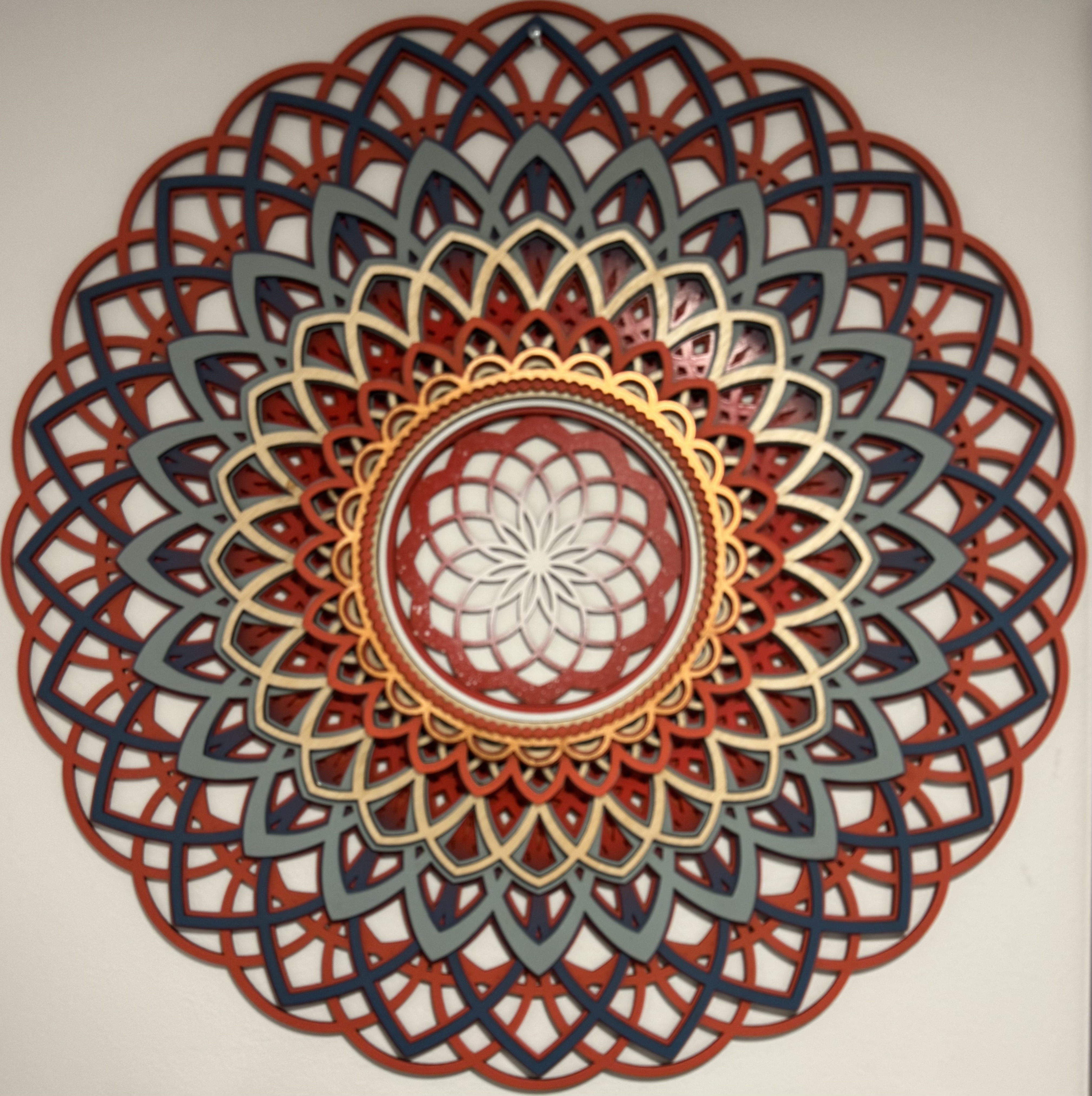 Orange Mandala