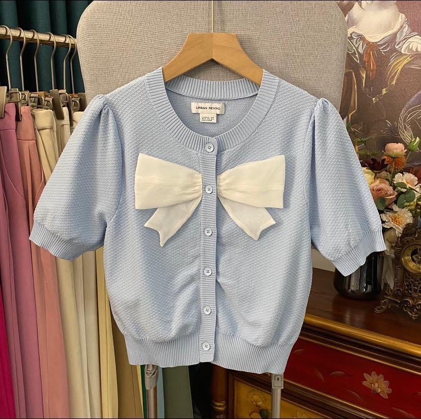 Áo Mongtoghi Nữ Cộc Tay - Cổ Tròn