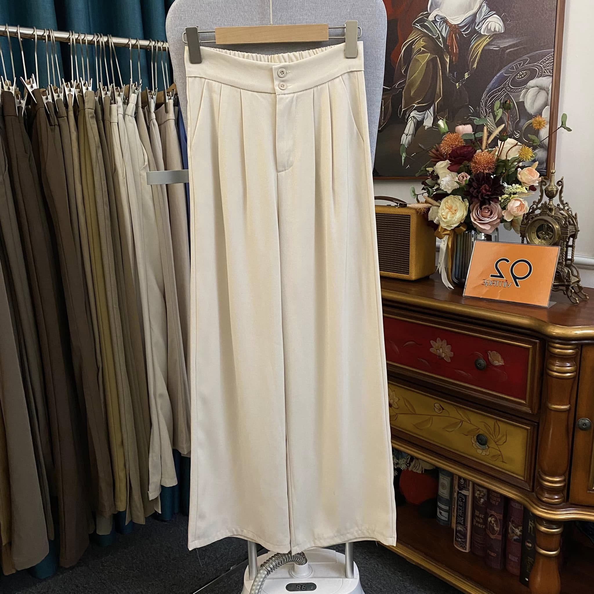 Quần Tây - Quần Âu Nữ Ống Suông 