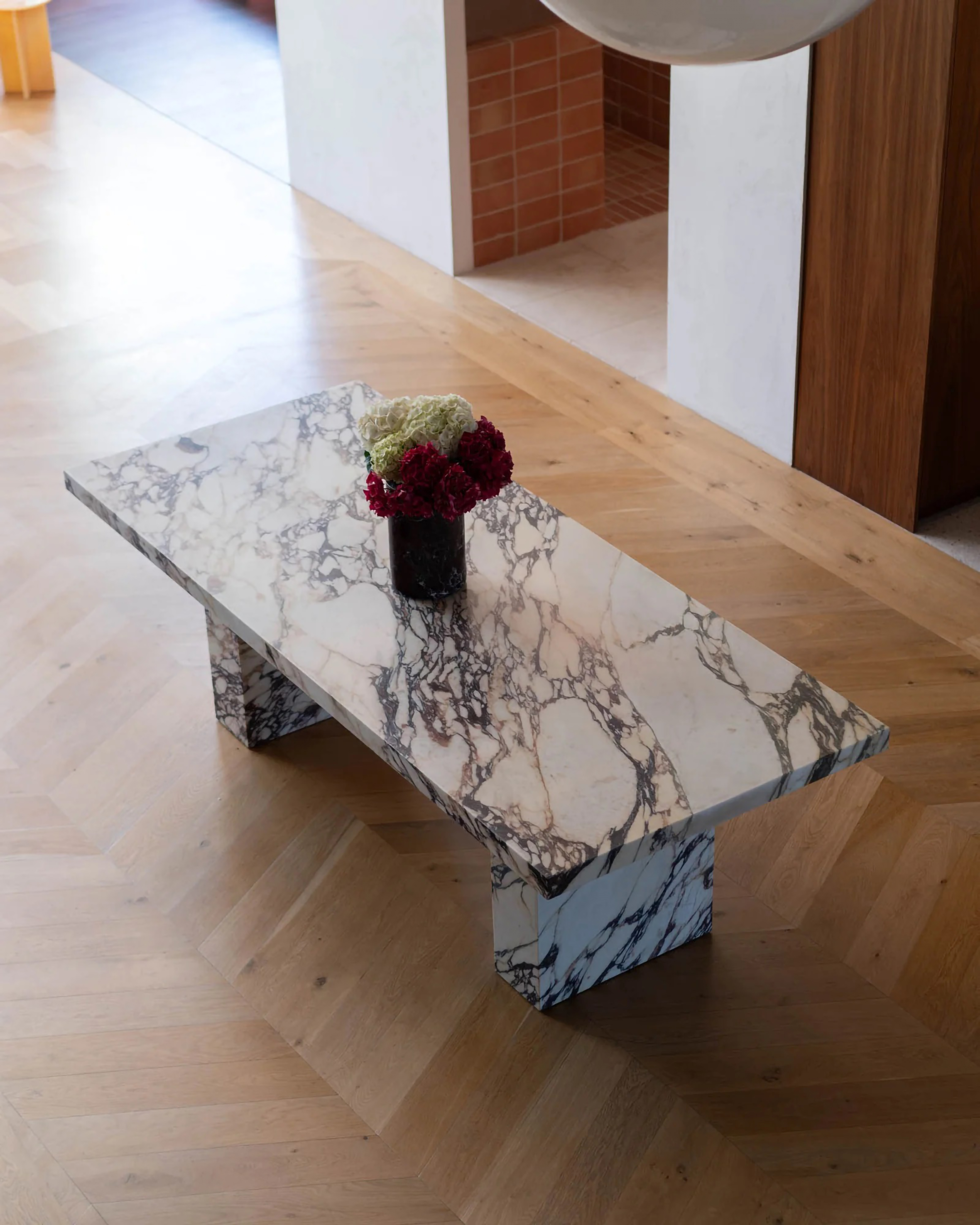 Classic Calacatta Viola Dining Table