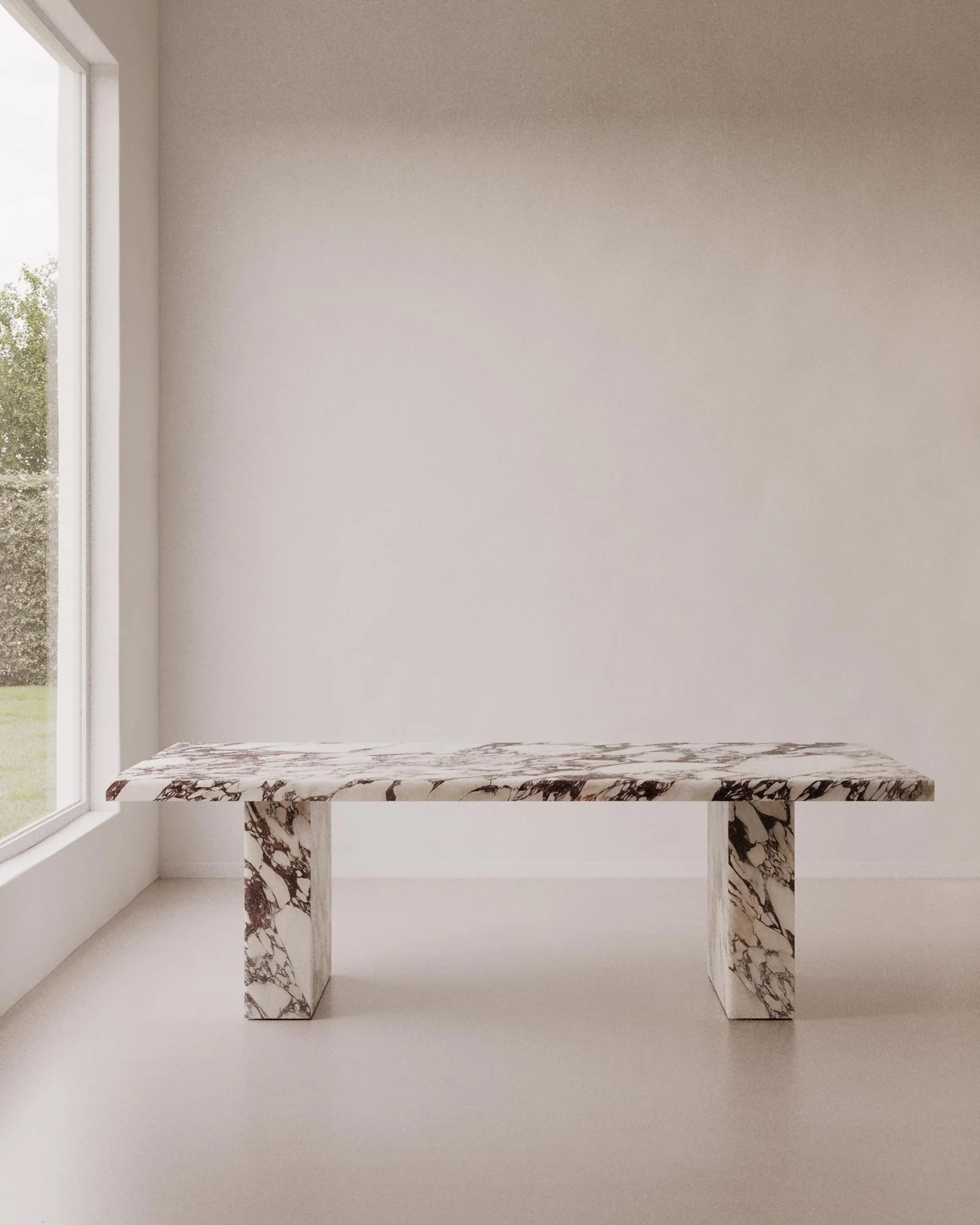 Classic Calacatta Viola Dining Table