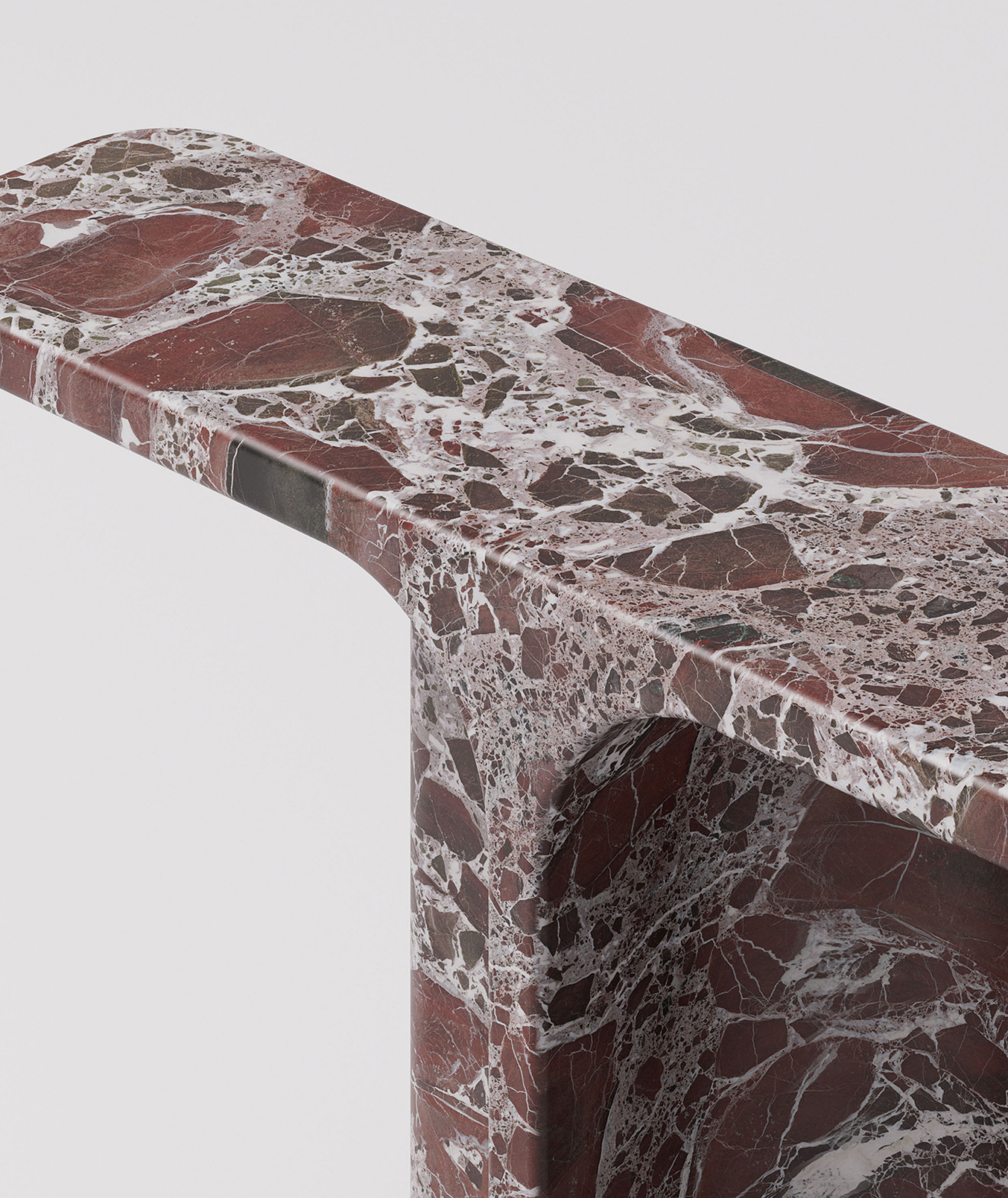 Rosso Reverie Console Table