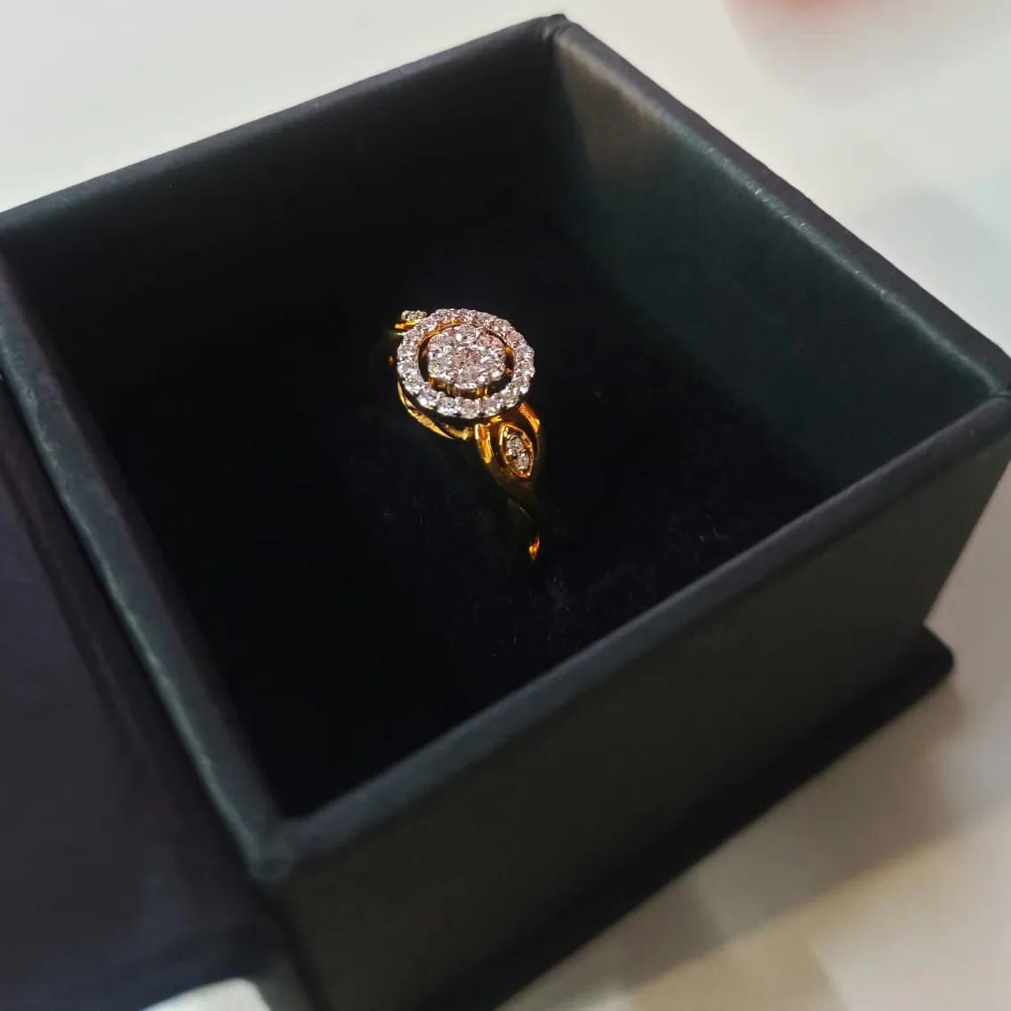 Gold Lab Grown Diamond Ring