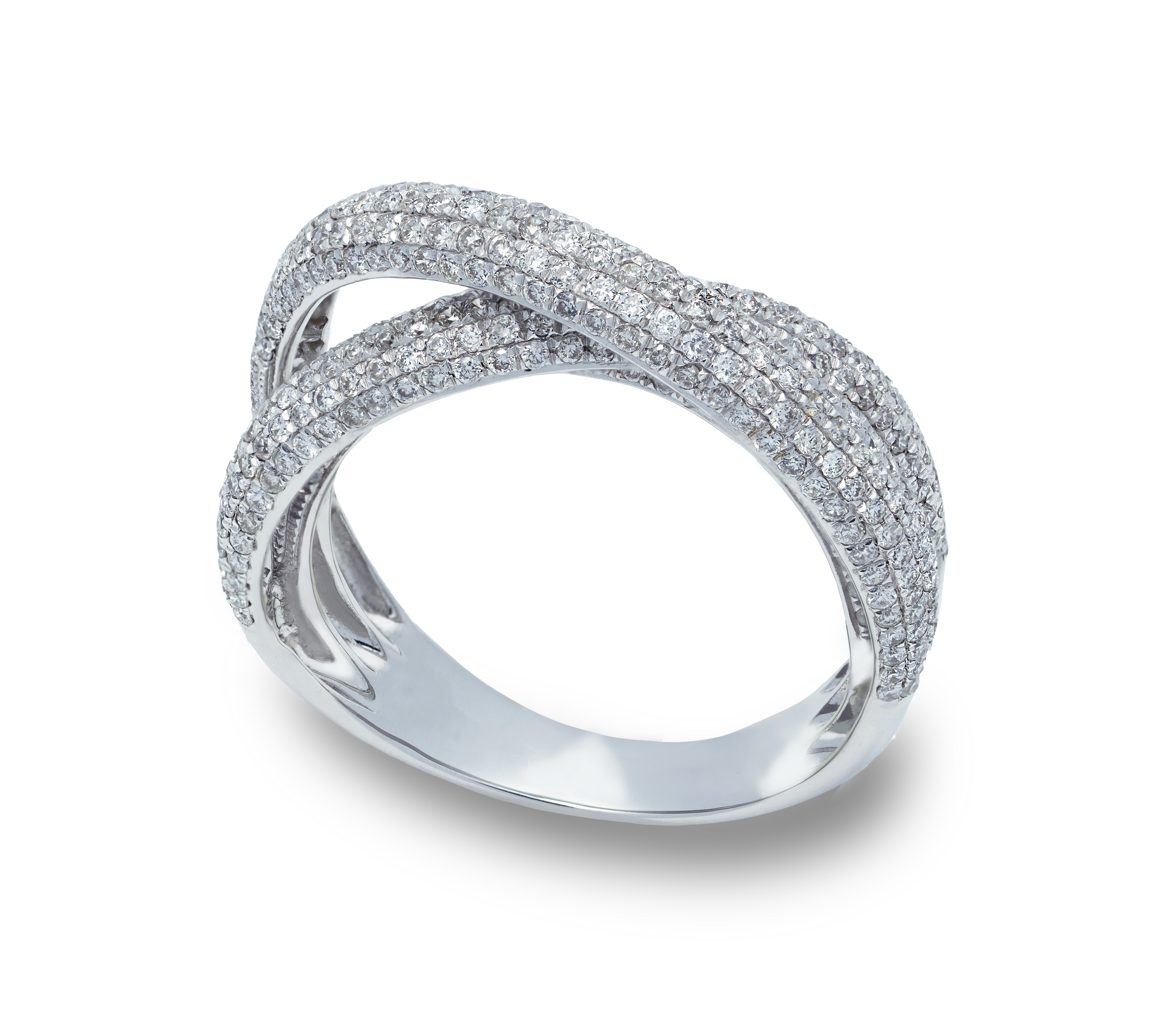 Diamond-Covered Ring