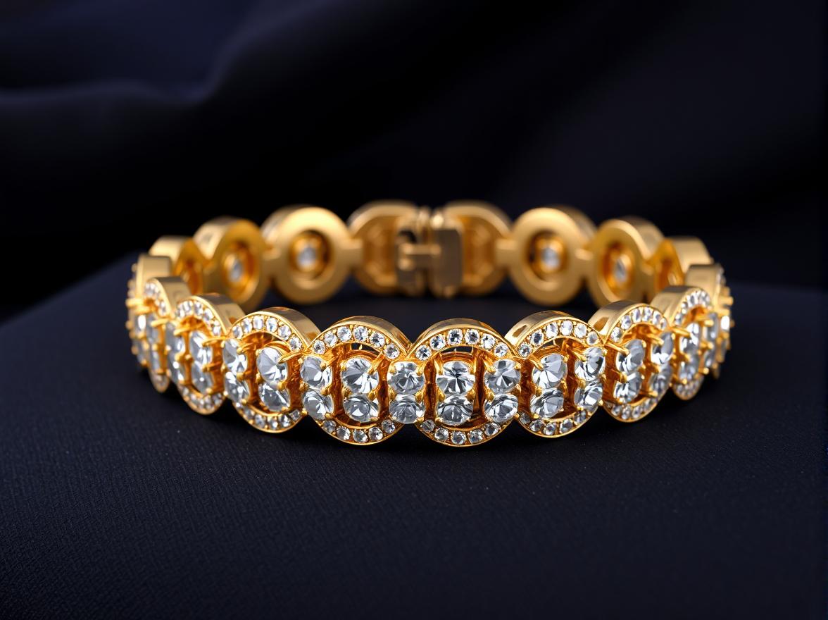 Exclusive Gold Diamond Bracelet