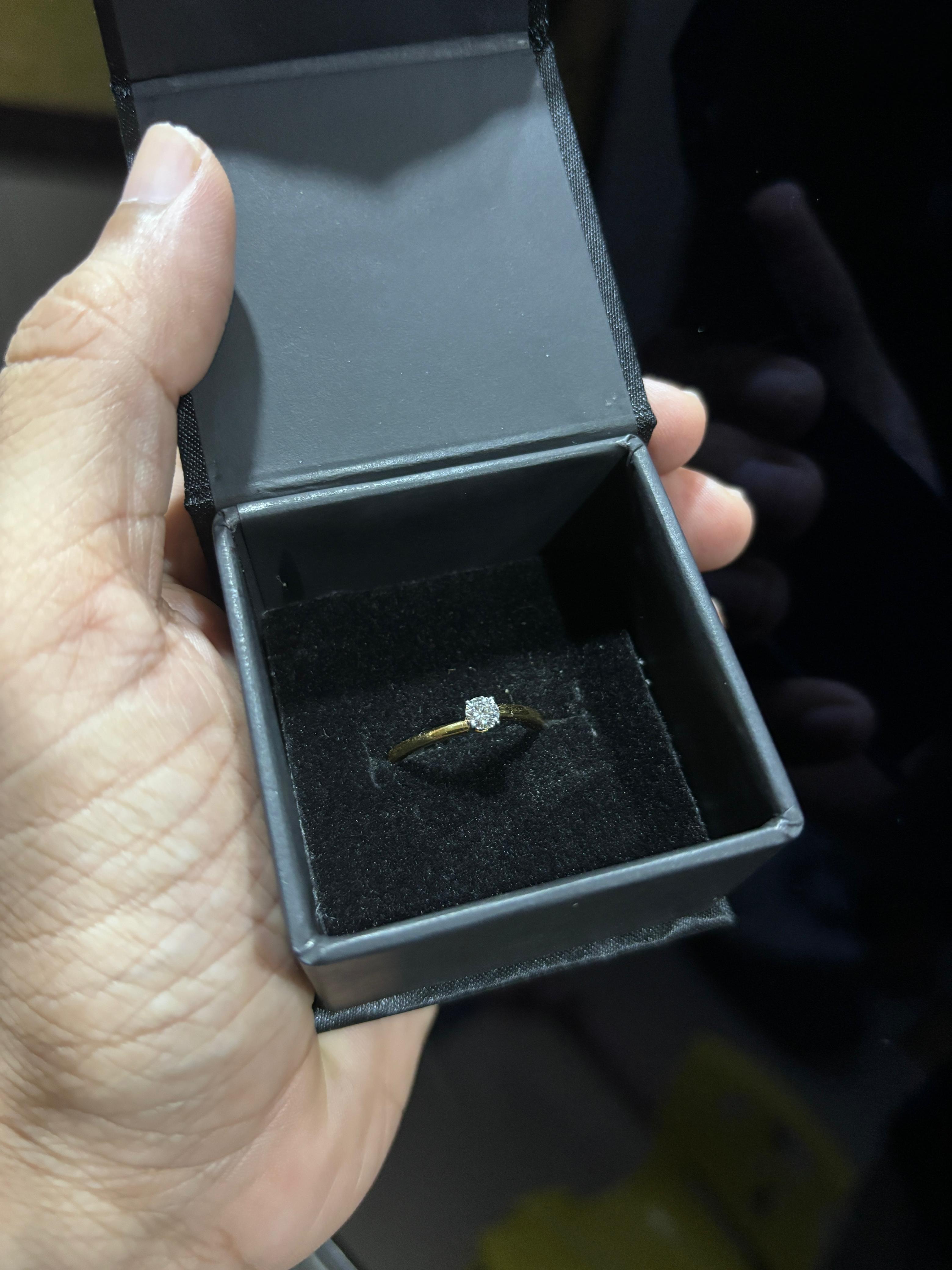 Effortless Elegance: The Light-Weight Lab-Grown Diamond Ring