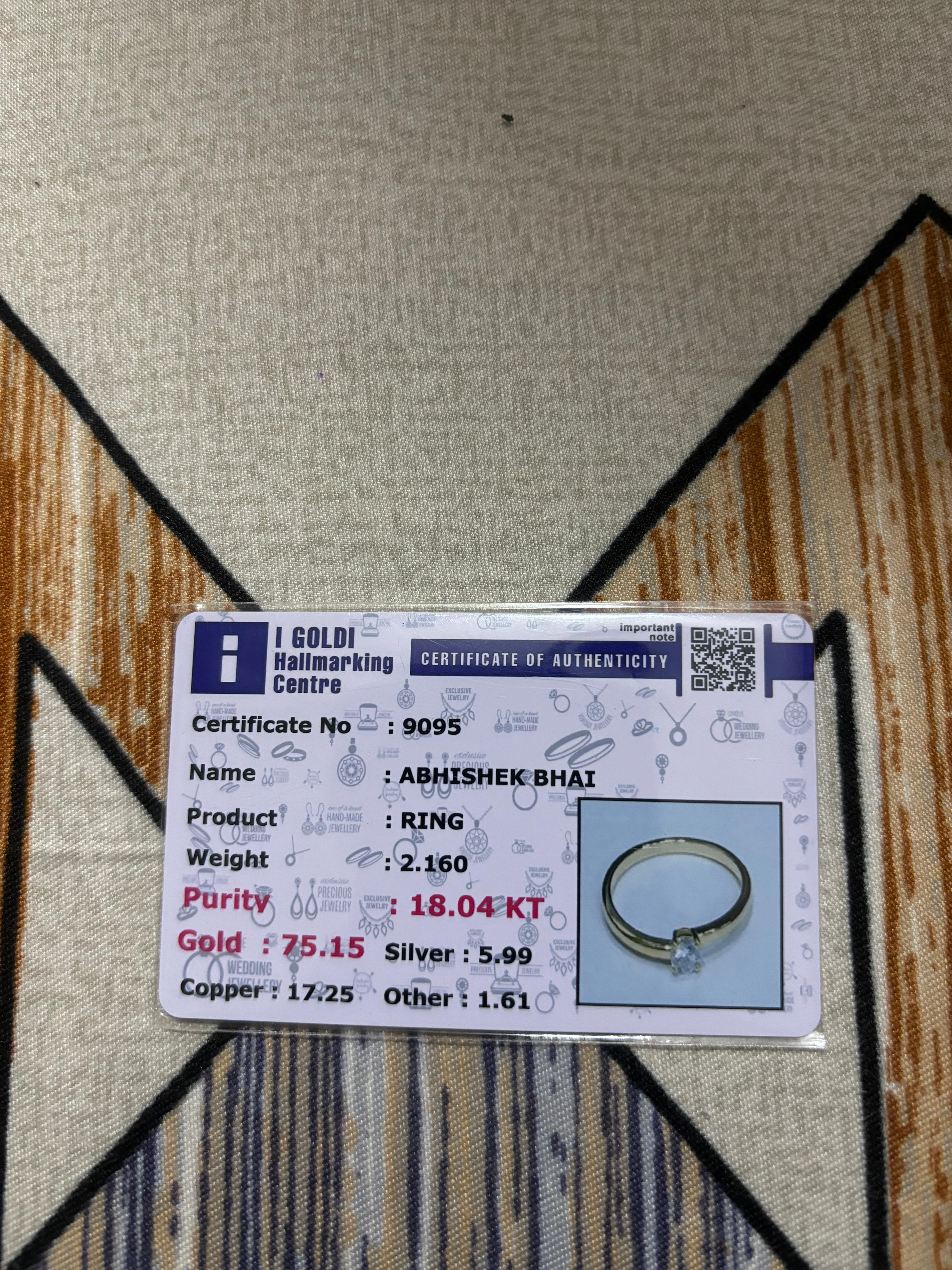 Effortless Elegance: The Light-Weight Lab-Grown Diamond Ring