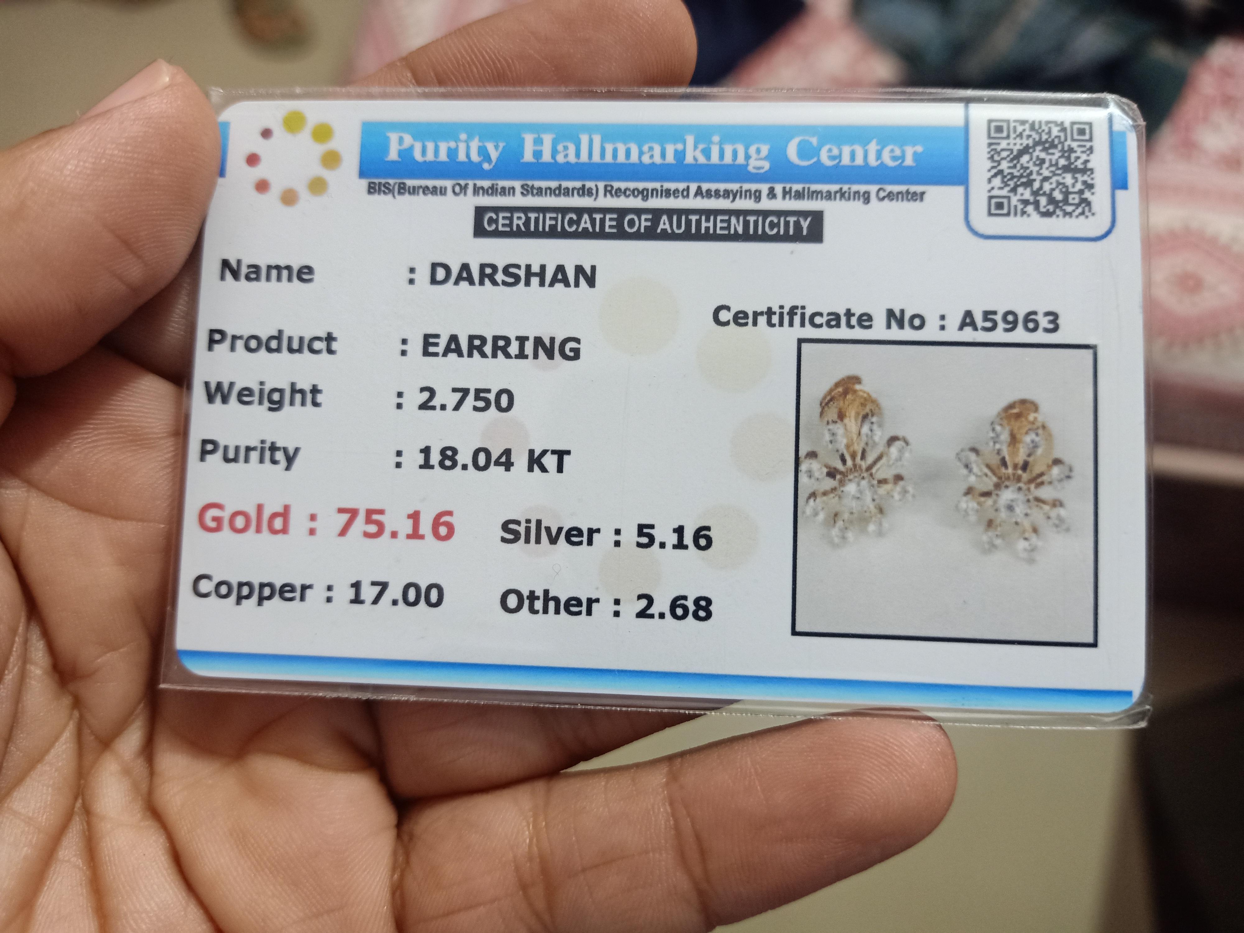 Stunning Lab-Grown Diamond Round Chakra Earrings – A Symbol of Balance & Beauty