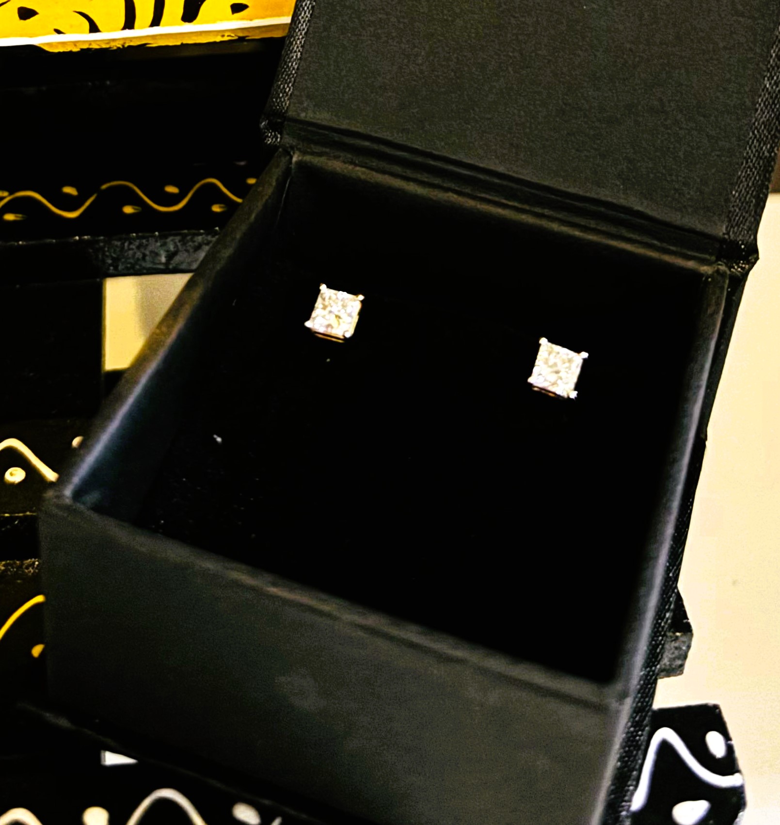 Men's Lab Grown Solitaire Diamond Stud