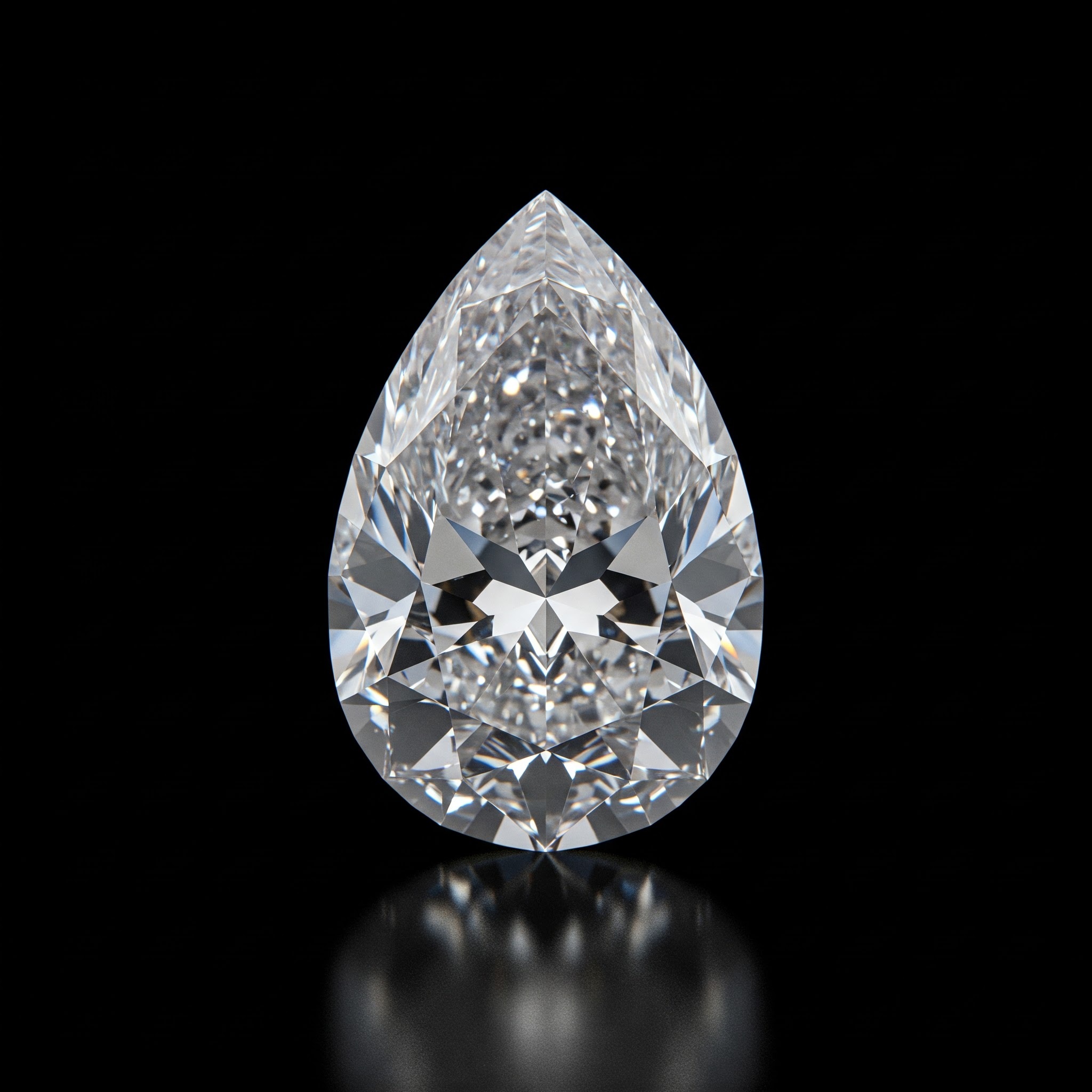 Pear-Shaped Lab Grown Diamond