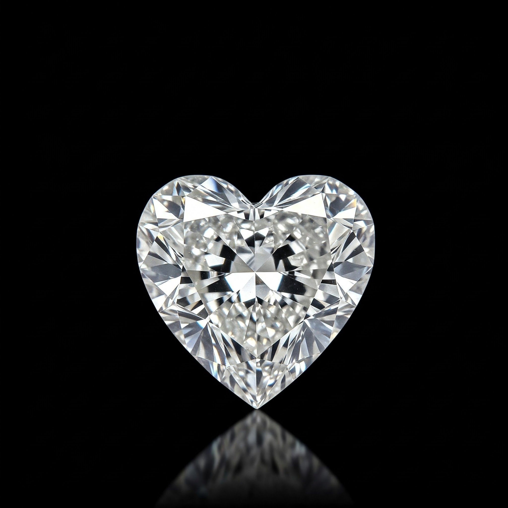 Heart-shaped Lab Grown diamond