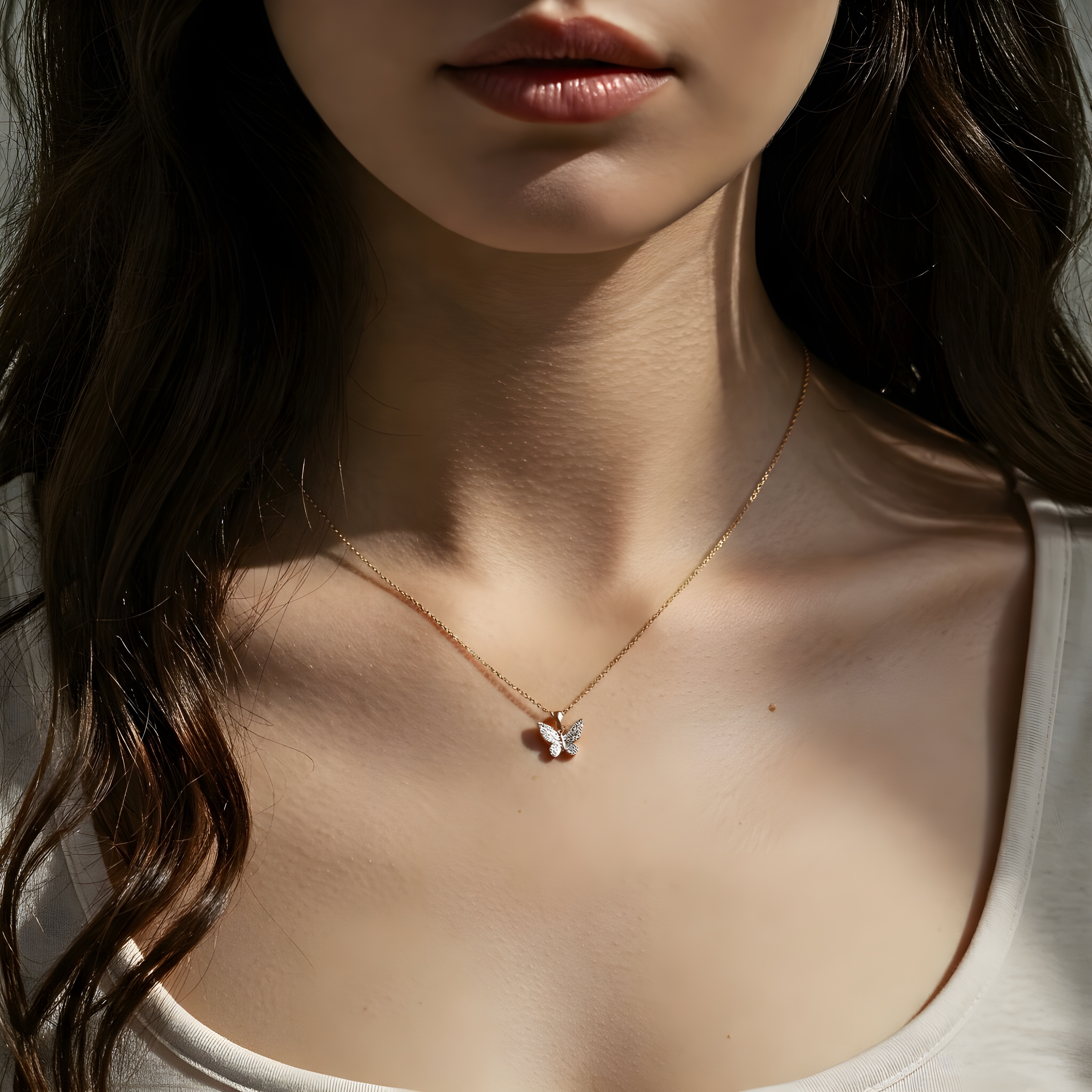 Elegant Butterfly Pendant