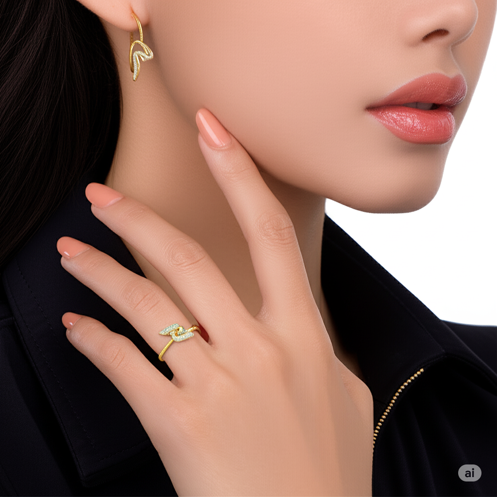 Golden Grace Lab-Grown Diamond Ring