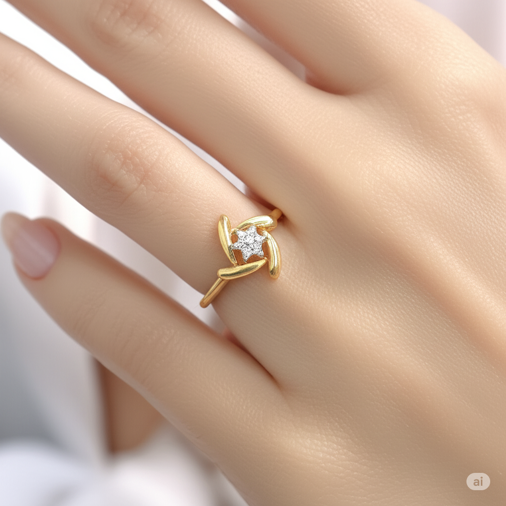 Eternal Whirl Lab-Grown Diamond Ring